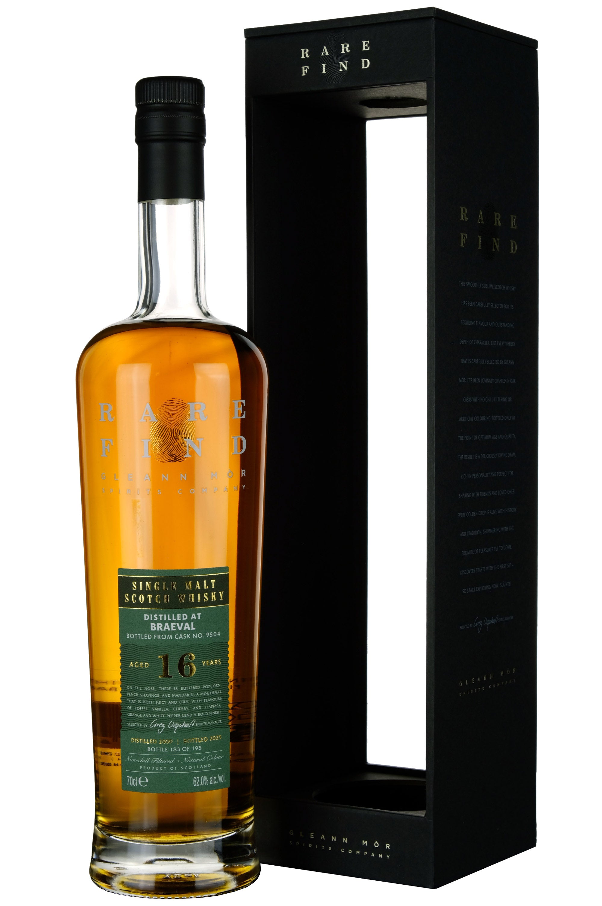 Braeval 2009-2025 | 16 Year Old Gleann Mor Rare Find Single Cask 9504
