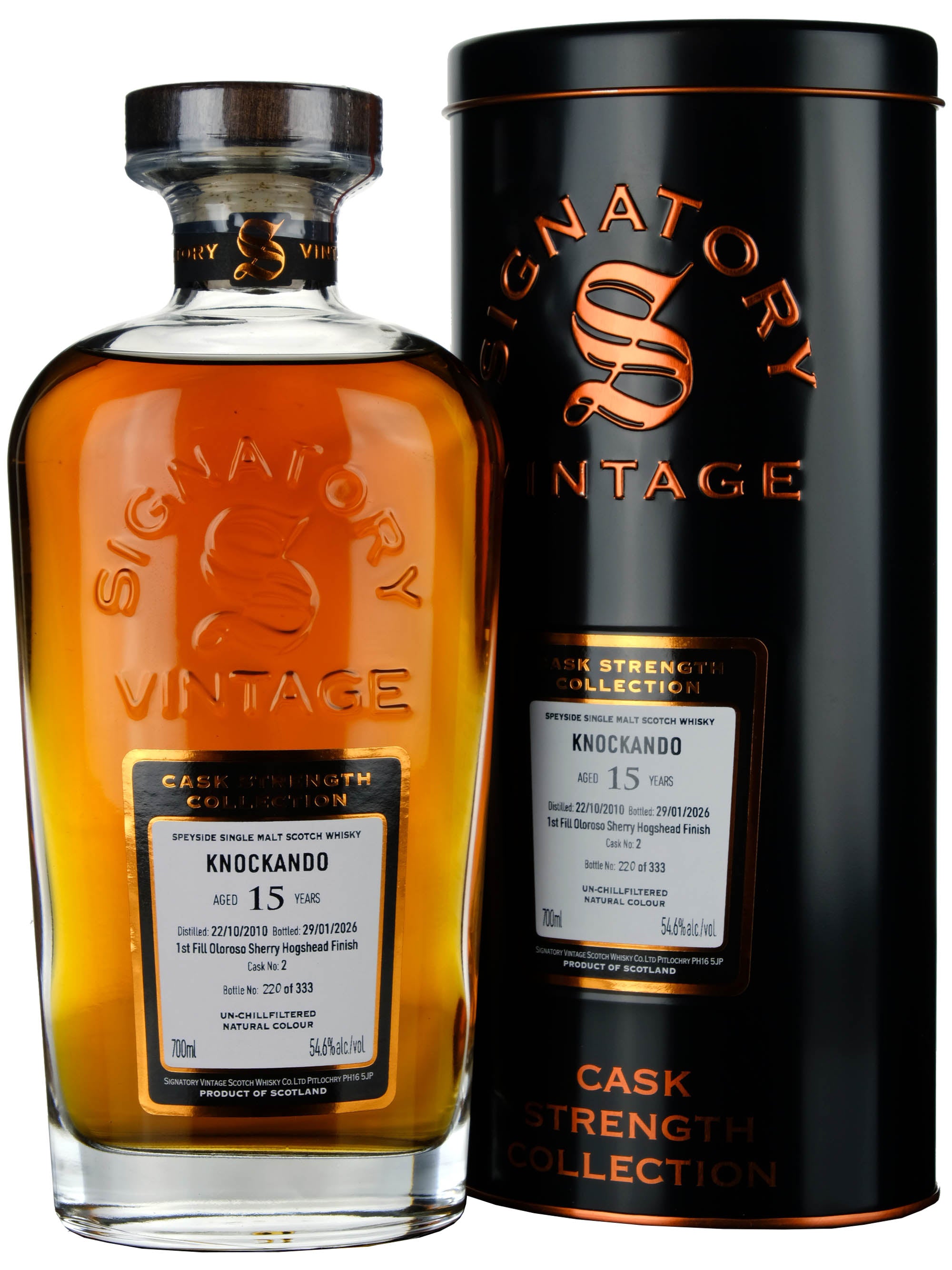 Knockando 2010-2026 | 15 Year Old Signatory Vintage Cask Strength Collection Single Cask 2