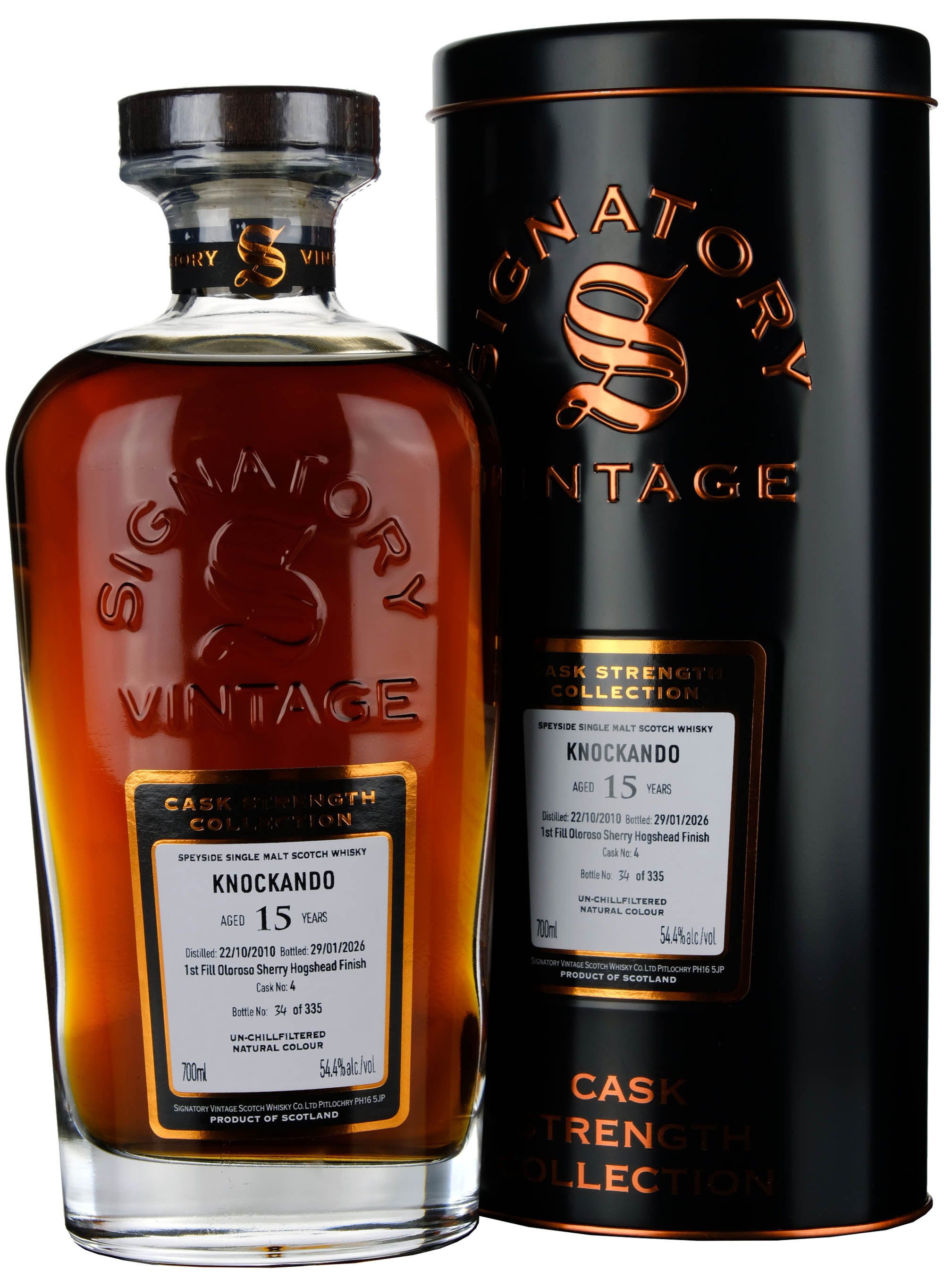 Knockando 2010-2026 | 15 Year Old Signatory Vintage Cask Strength Collection Single Cask 4
