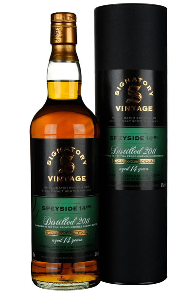 Speyside (M) 2011 - 15 Year Old Signatory Vintage Small Batch
