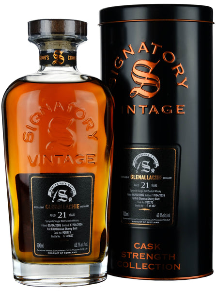 Glenallachie 2005 - 21 Year Old Signatory Vintage Symington's