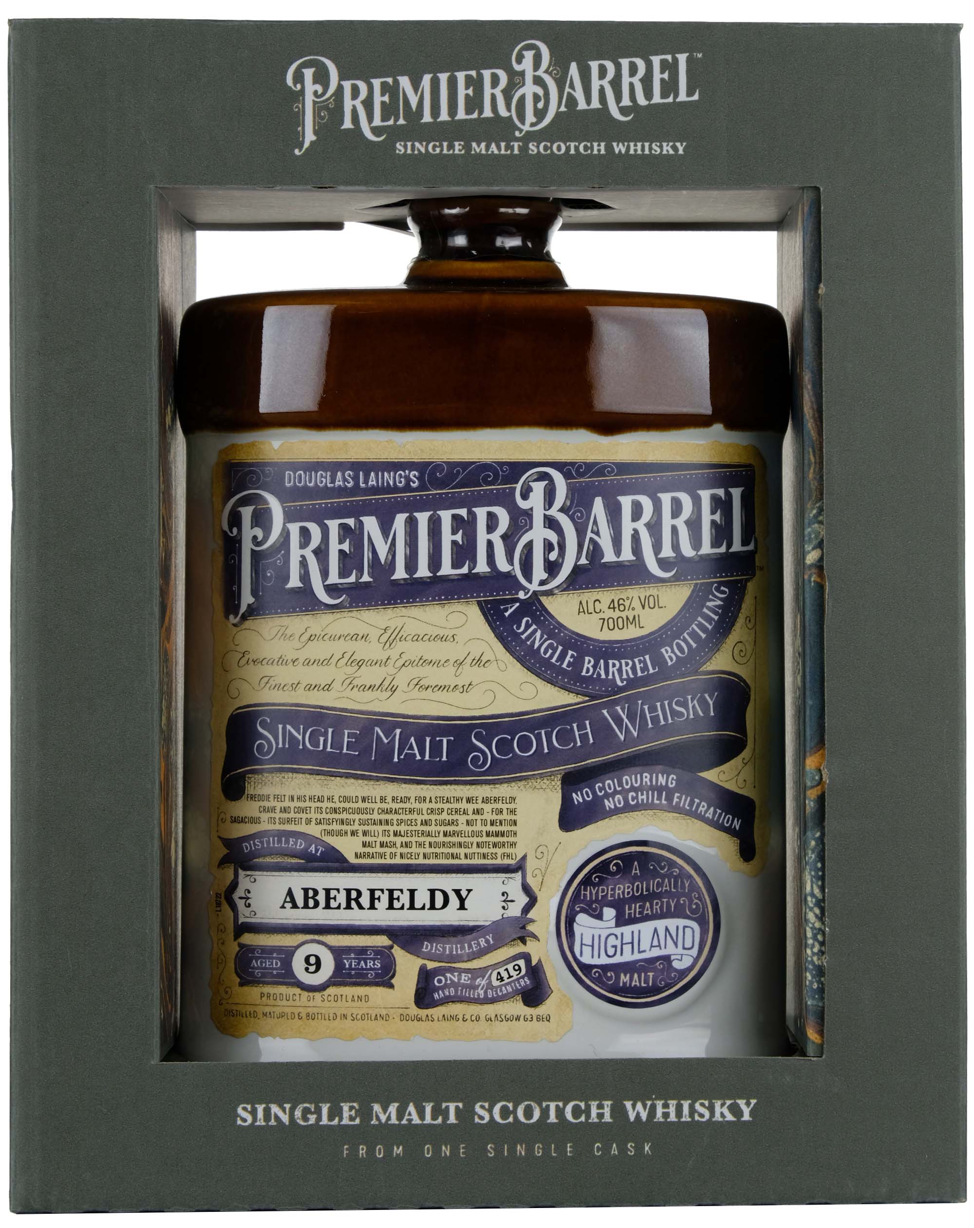 Aberfeldy 2013 | 9 Year Old Douglas Laing Premier Barrel Single Cask