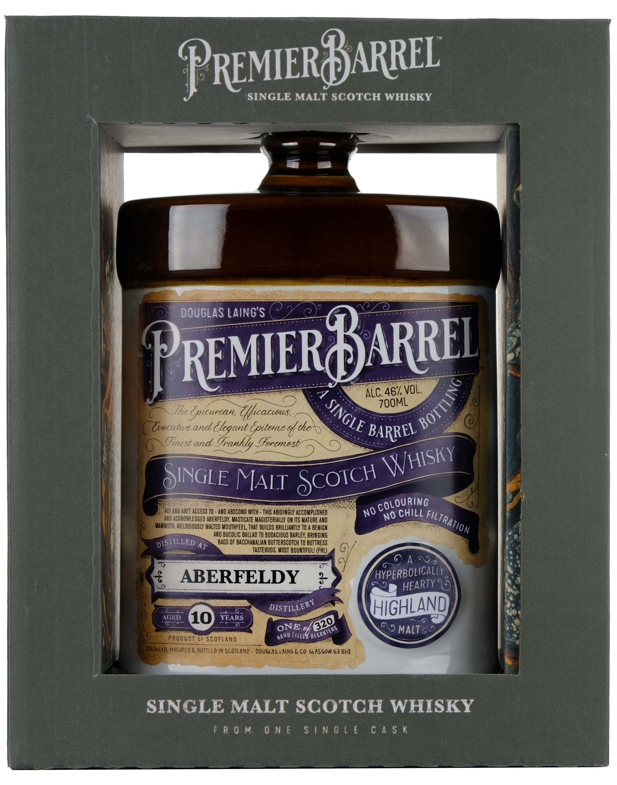 Aberfeldy 2012 | 10 Year Old Douglas Laing Premier Barrel Single Cask