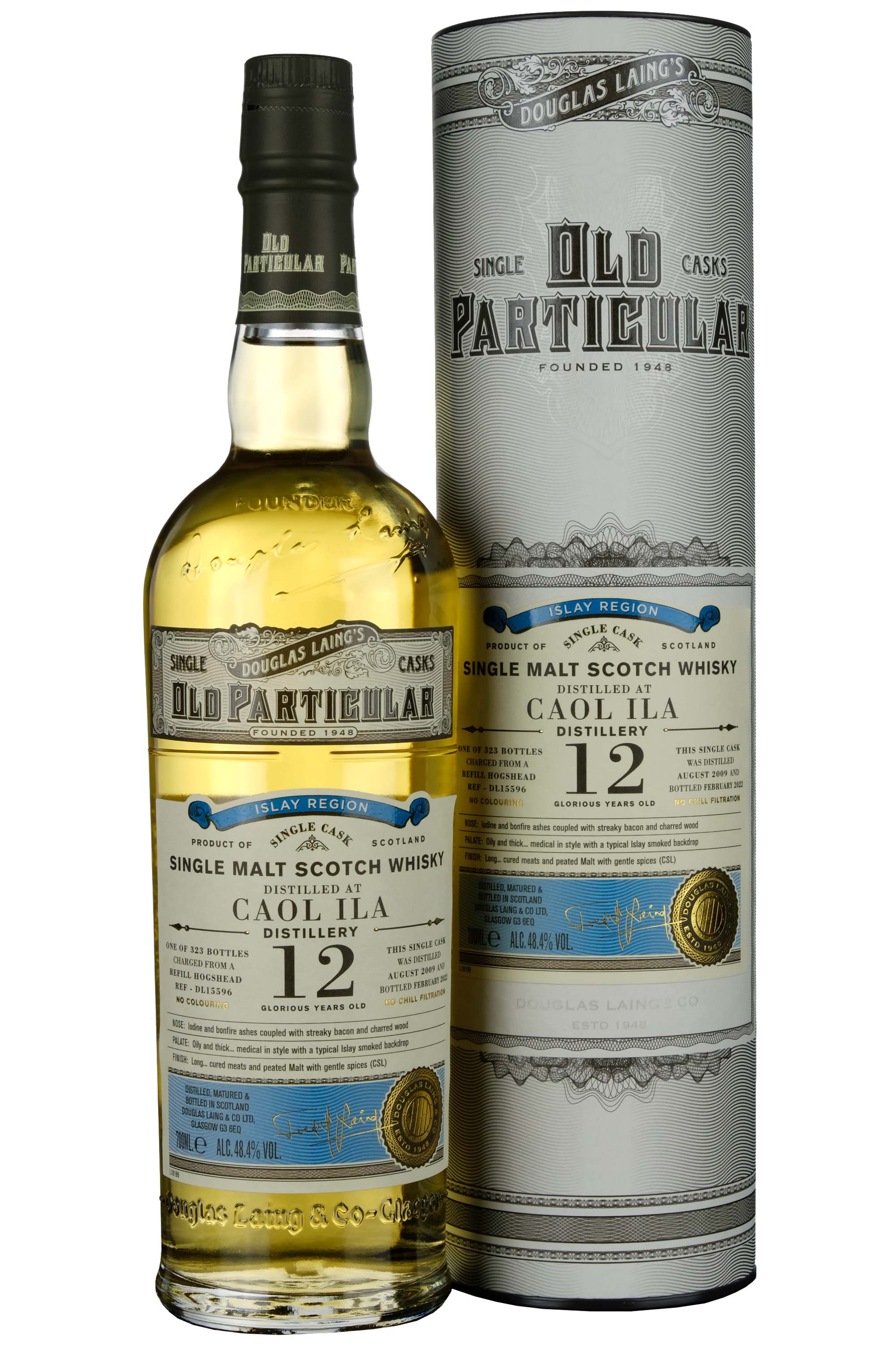 Caol Ila 2009-2022 | 12 Year Old Douglas Laing Old Particular Single Cask DL15596