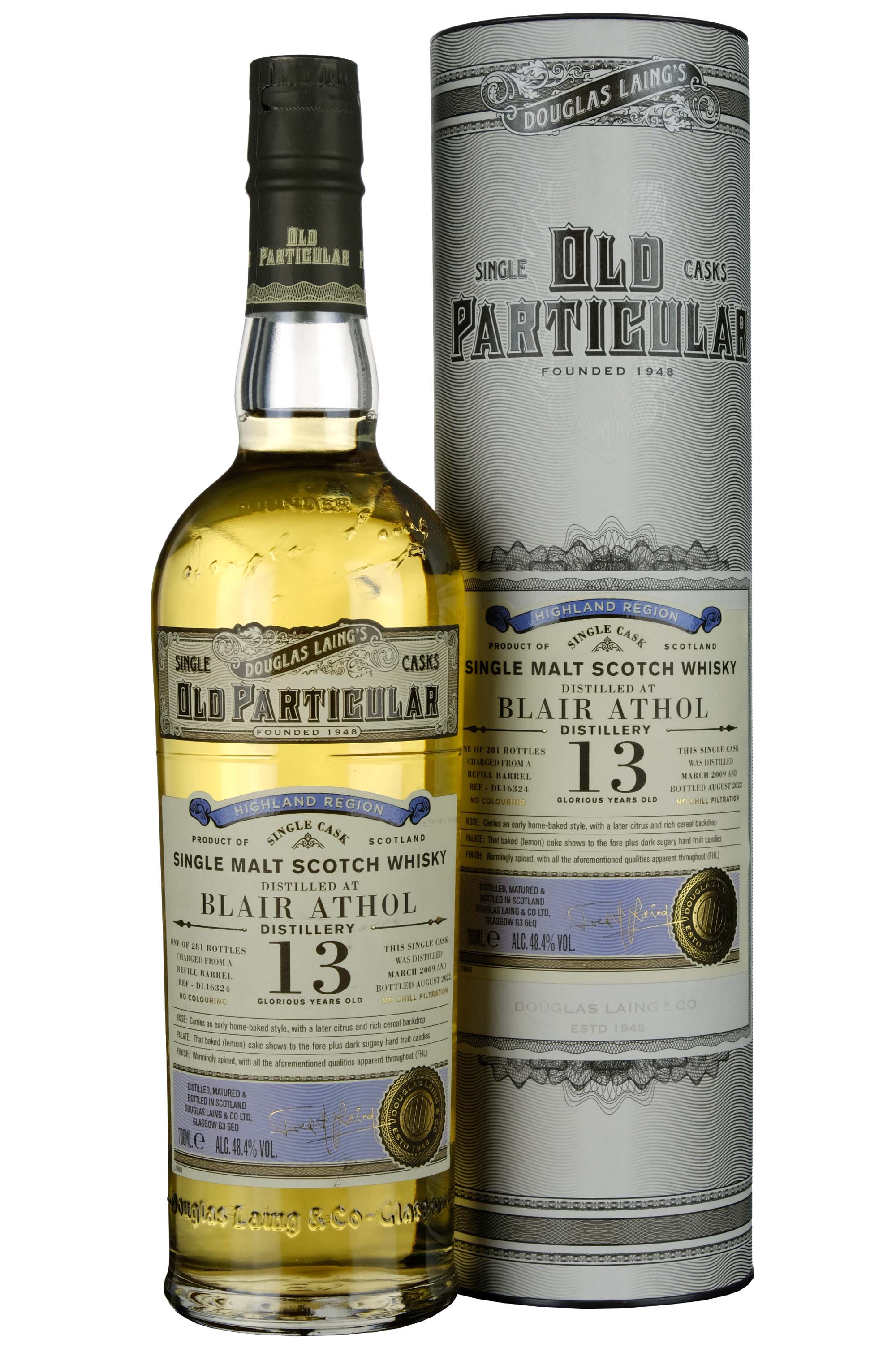 Blair Athol 2009-2022 | 13 Year Old Douglas Laing Old Particular Single Cask DL16324