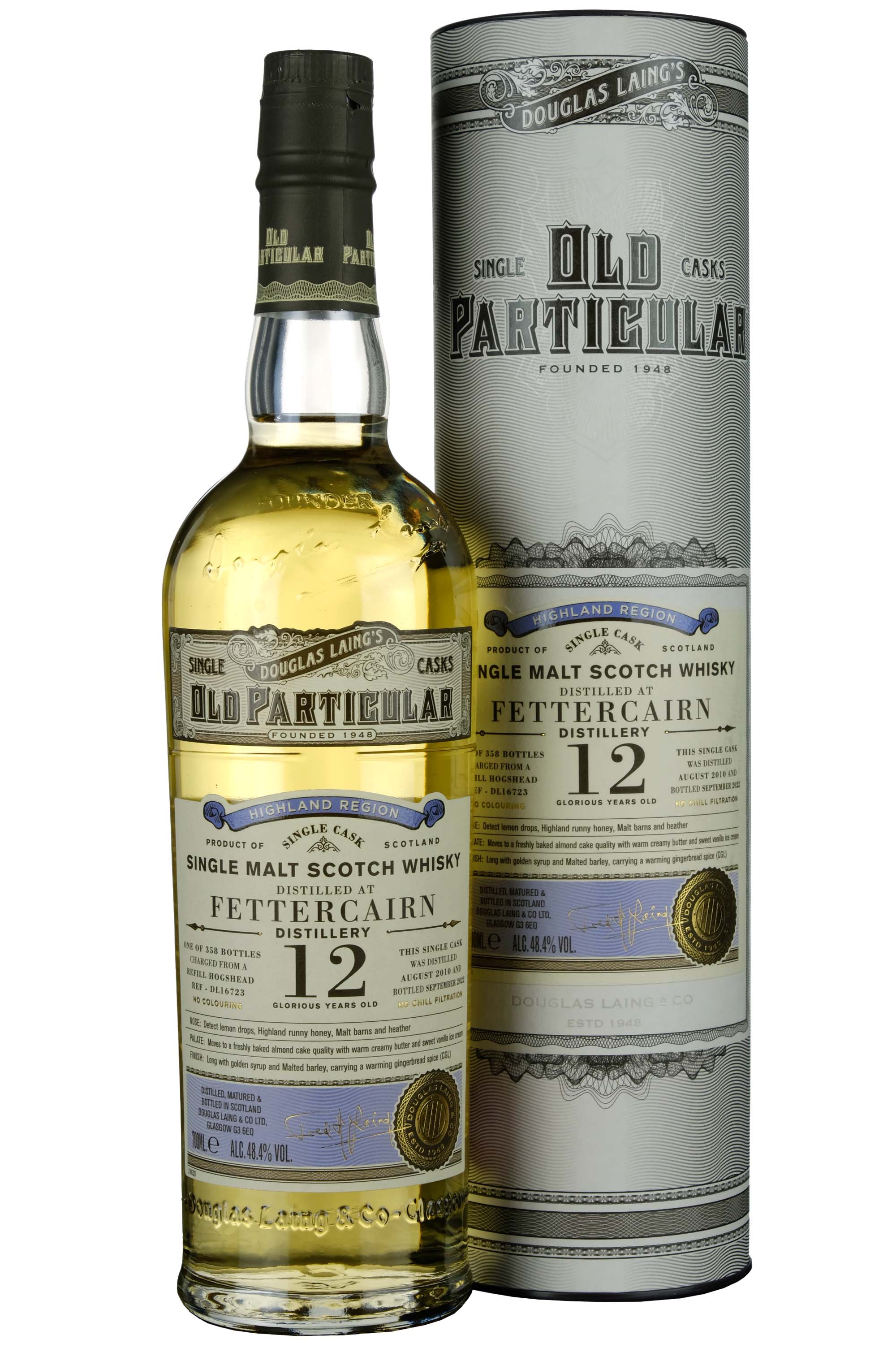 Fettercairn 2010-2022 | 12 Year Old Douglas Laing Old Particular Single Cask DL16723