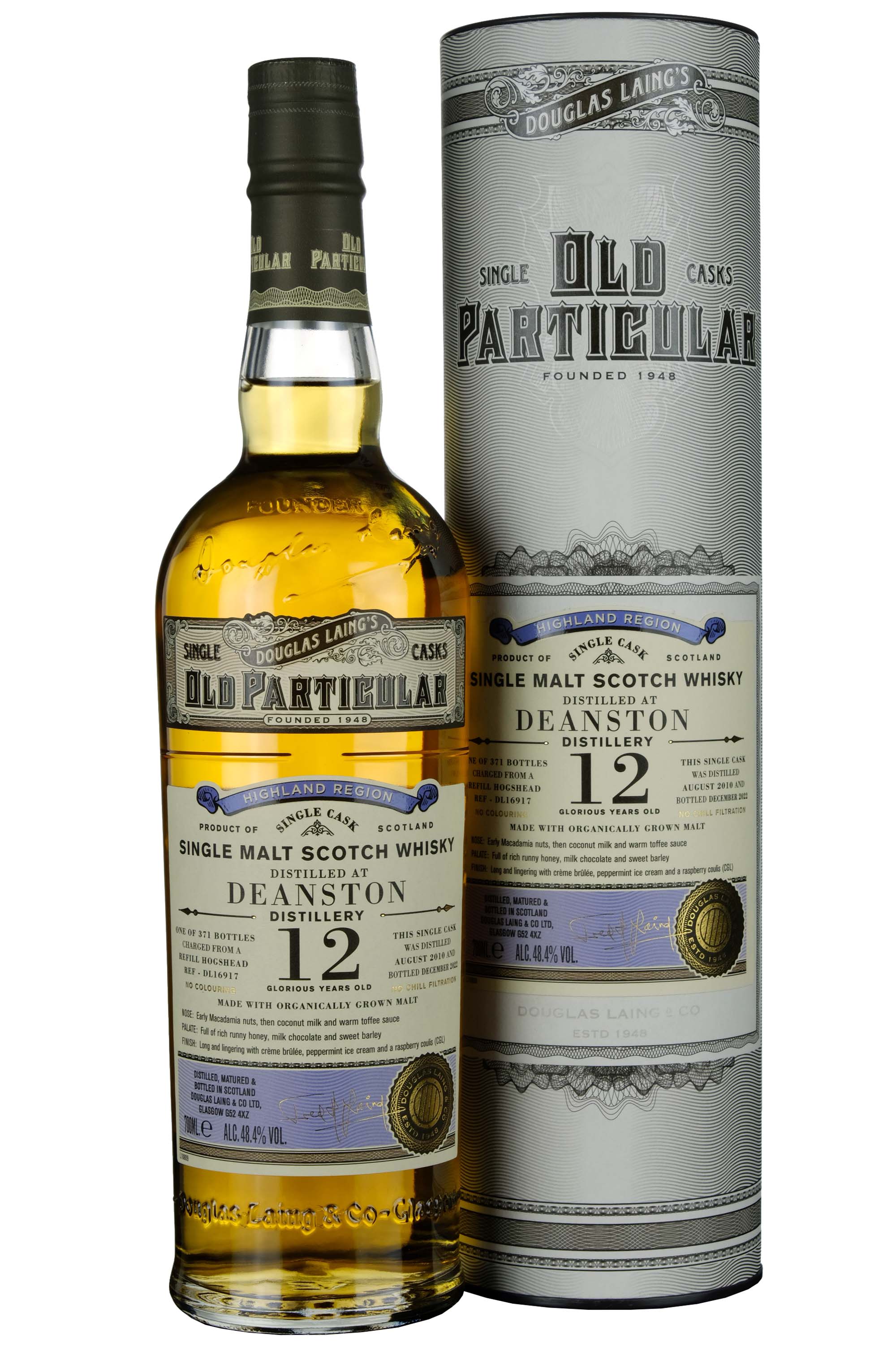 Deanston 2010-2022 | 12 Year Old Douglas Laing Old Particular Single Cask DL16917