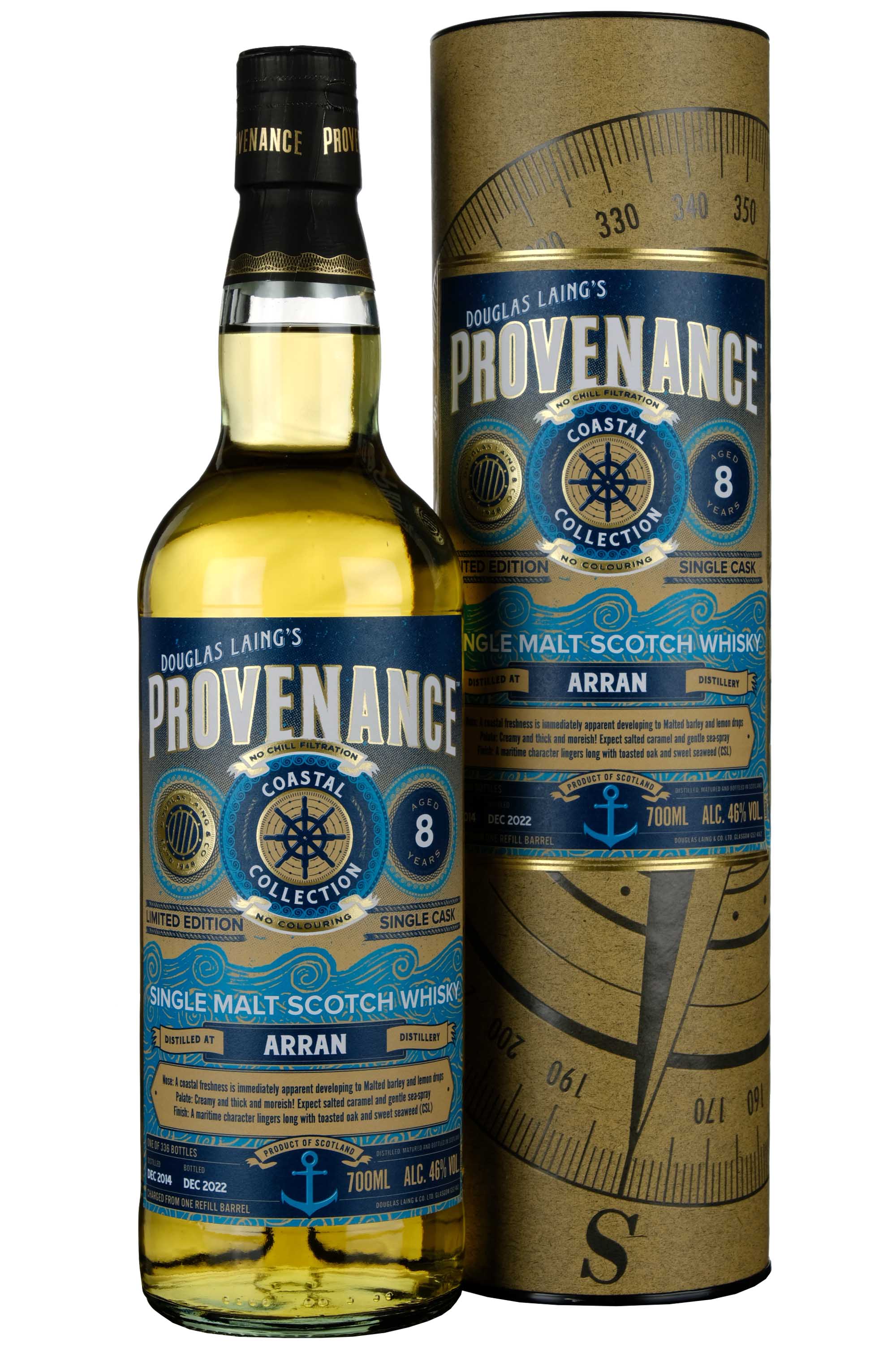 Arran 2014-2022 | 8 Year Old Douglas Laing Provenance Single Cask