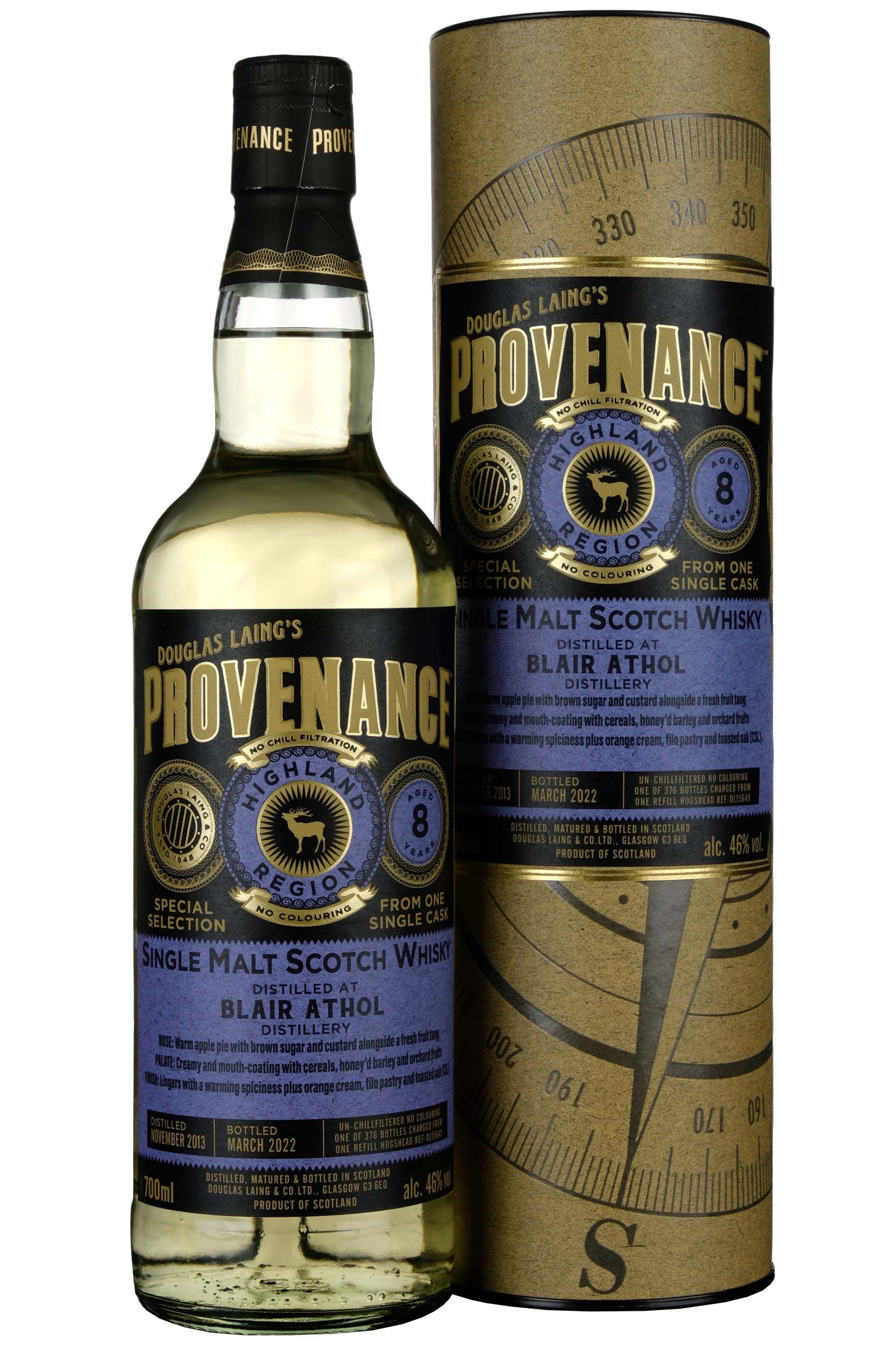 Blair Athol 2013-2022 | 8 Year Old Douglas Laing Provenance Single Cask DL15648