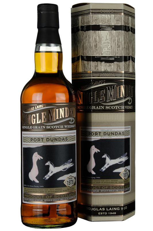 Port Dundas 1978-2022 | 44 Year Old Douglas Laing Single Minded Single Cask DL15562