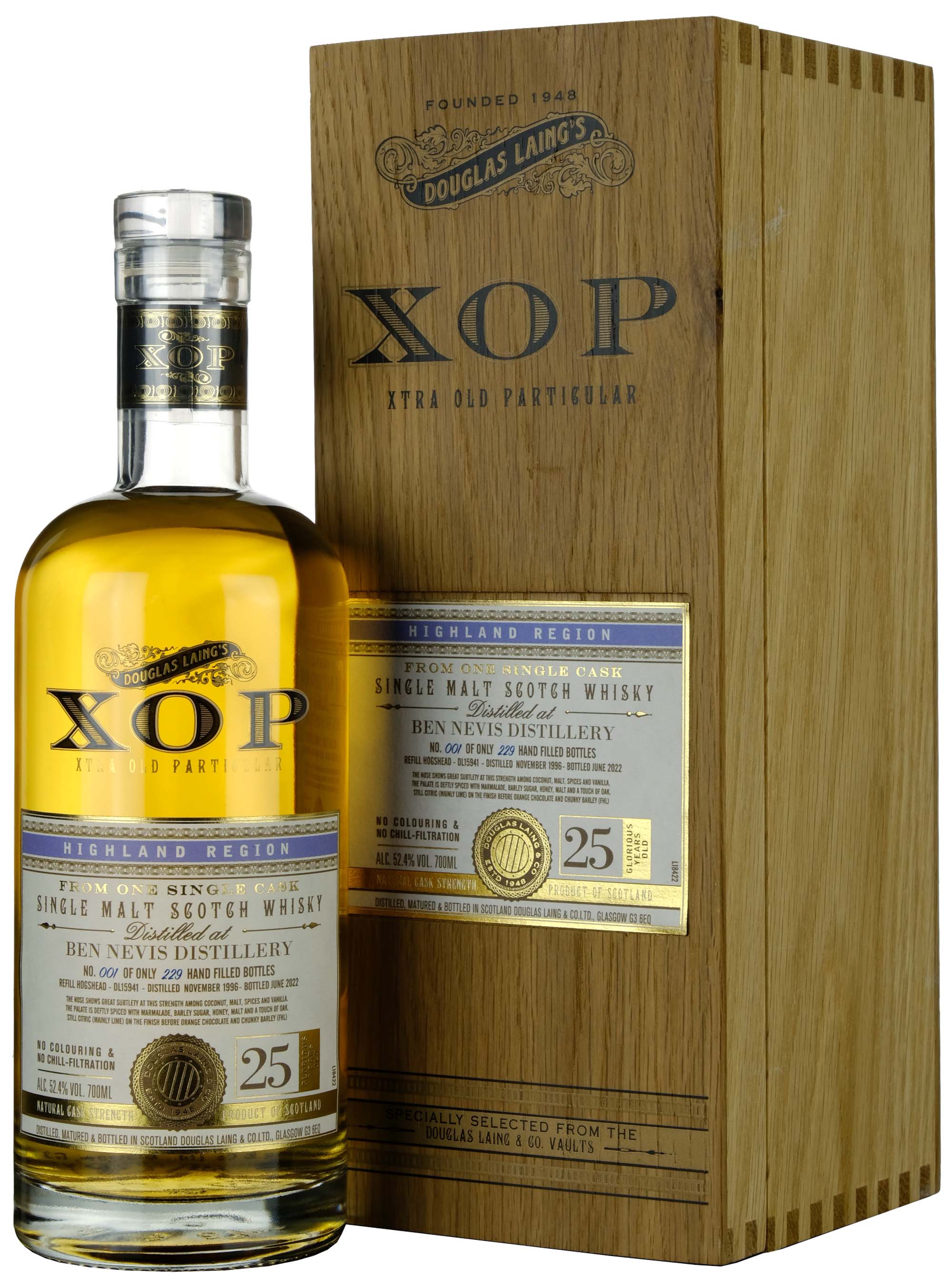 Ben Nevis 1996-2022 | 25 Year Old Douglas Laing XOP Single Cask DL15941