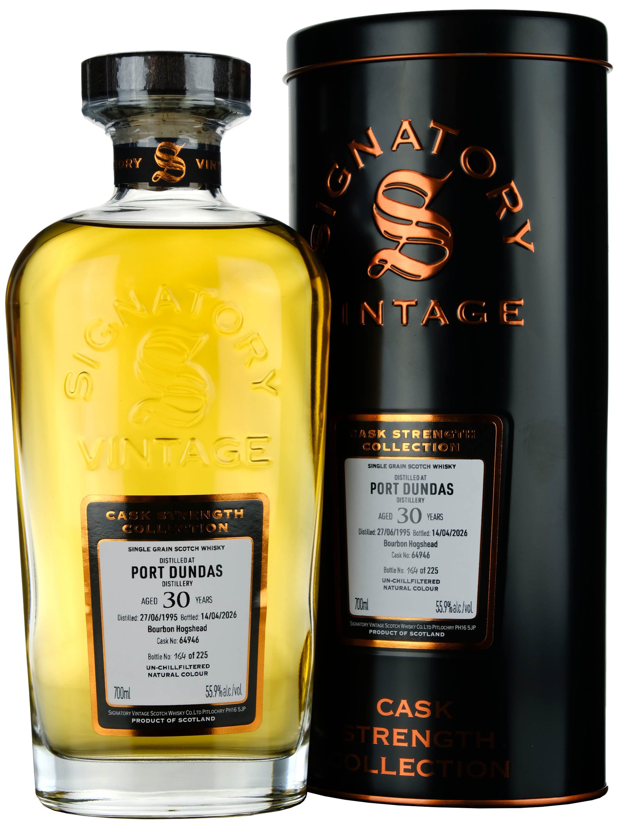 Port Dundas 1995-2026 | 30 Year Old Signatory Vintage Cask Strength Collection Single Cask 64946