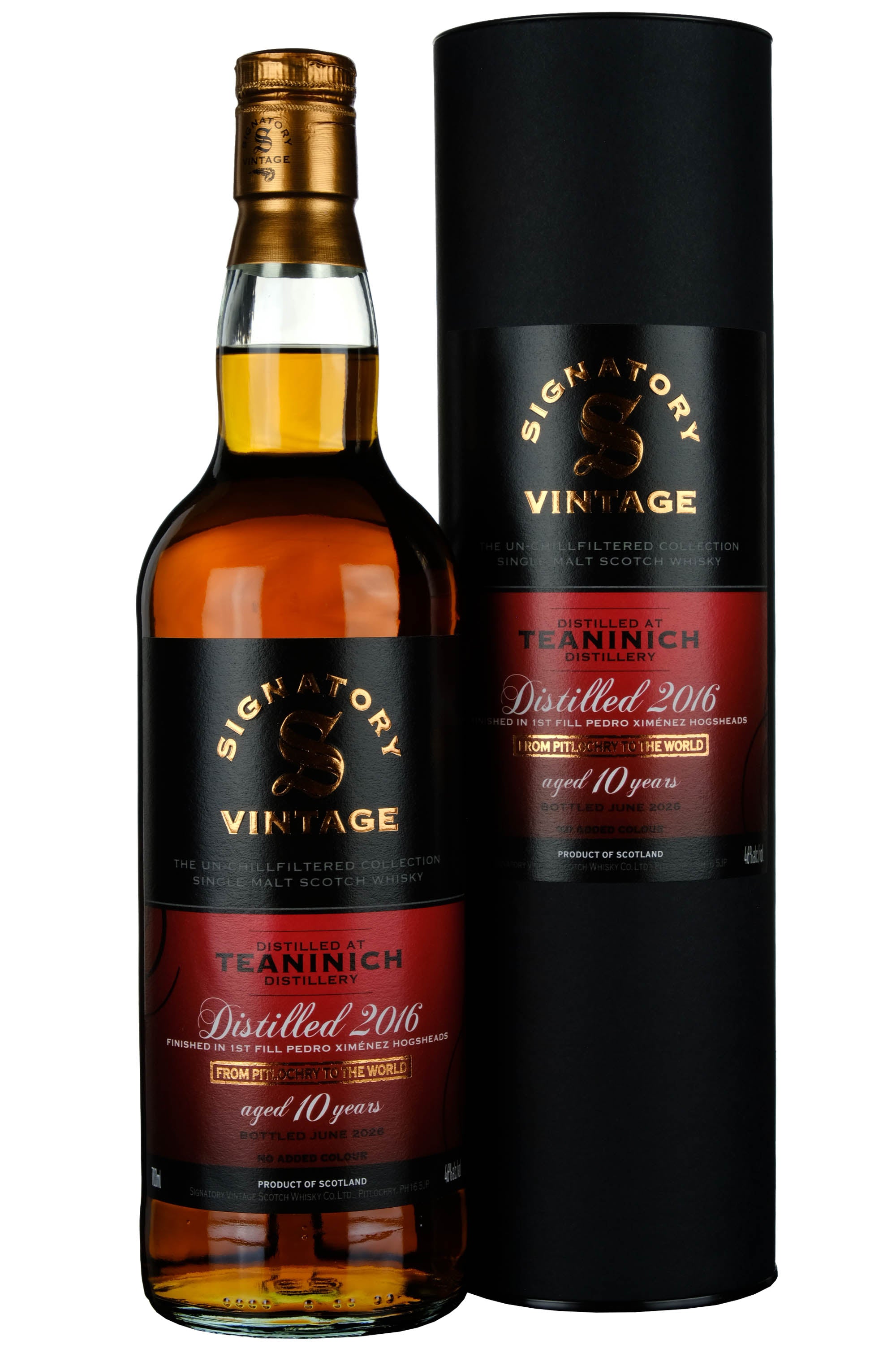 Teaninich 2016-2026 | 10 Year Old Signatory Vintage Un-Chillfiltered Collection