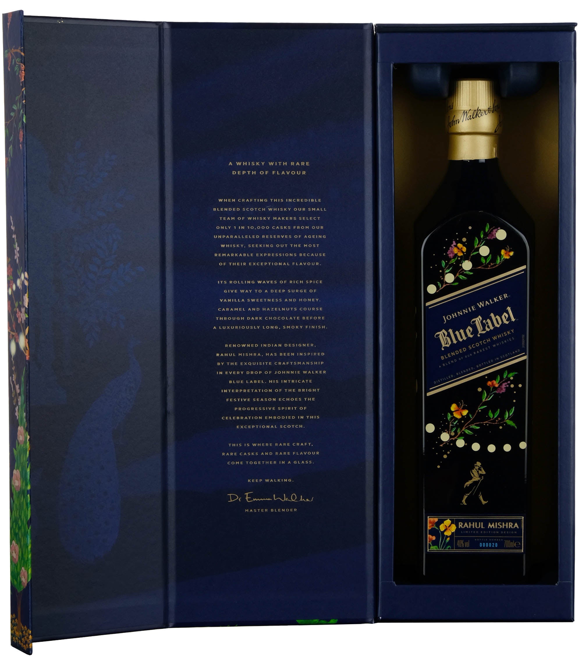 Johnnie Walker Blue Label Rahul Mishra Limited Edition Design 2025
