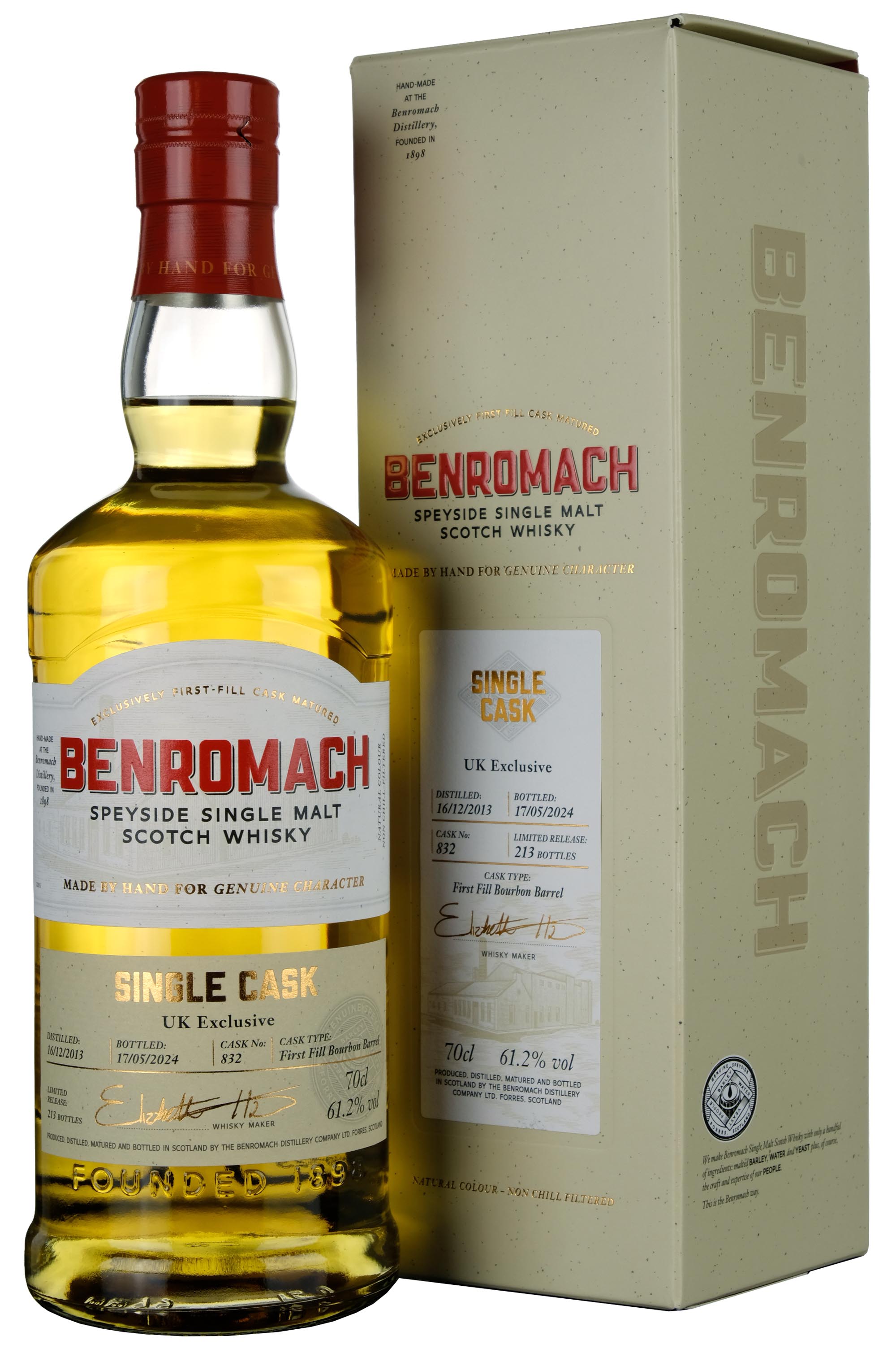 Benromach 2013-2024 | 10 Year Old Single Cask 832 UK Exclusive