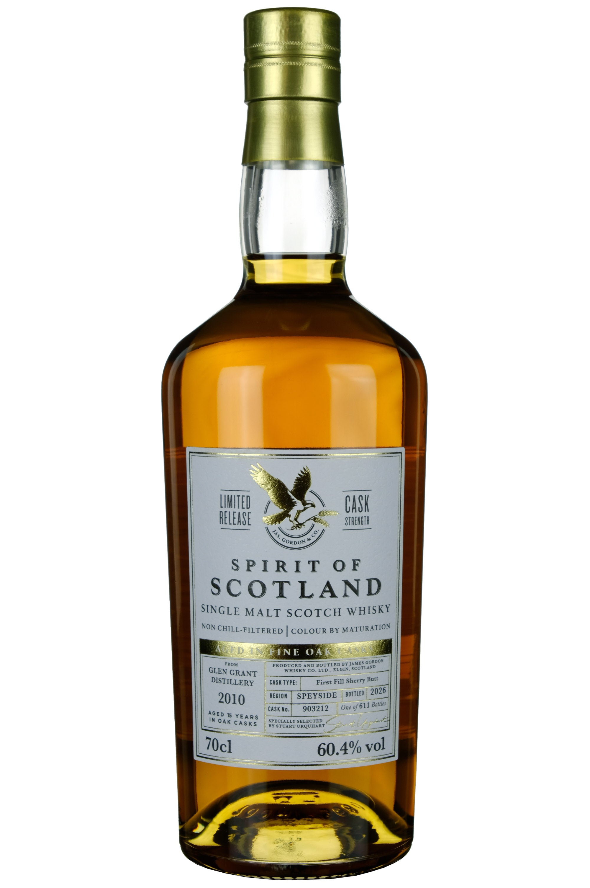 Glen Grant 2010-2026 | 15 Year Old Spirit Of Scotland Single Cask 903212