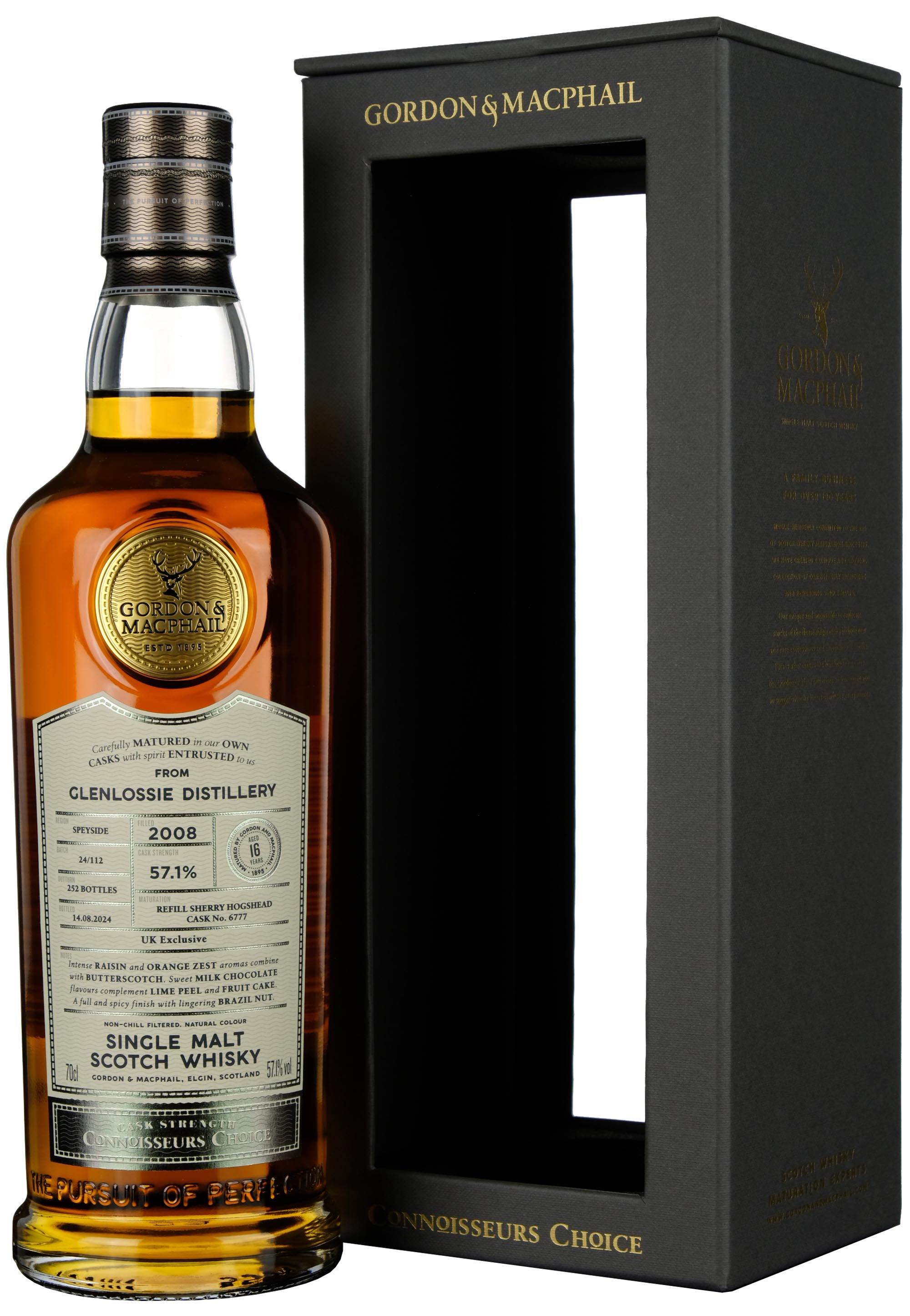 Glenlossie 2008-2024 | 16 Year Old Gordon & MacPhail Connoisseurs Choice Single Cask 6777