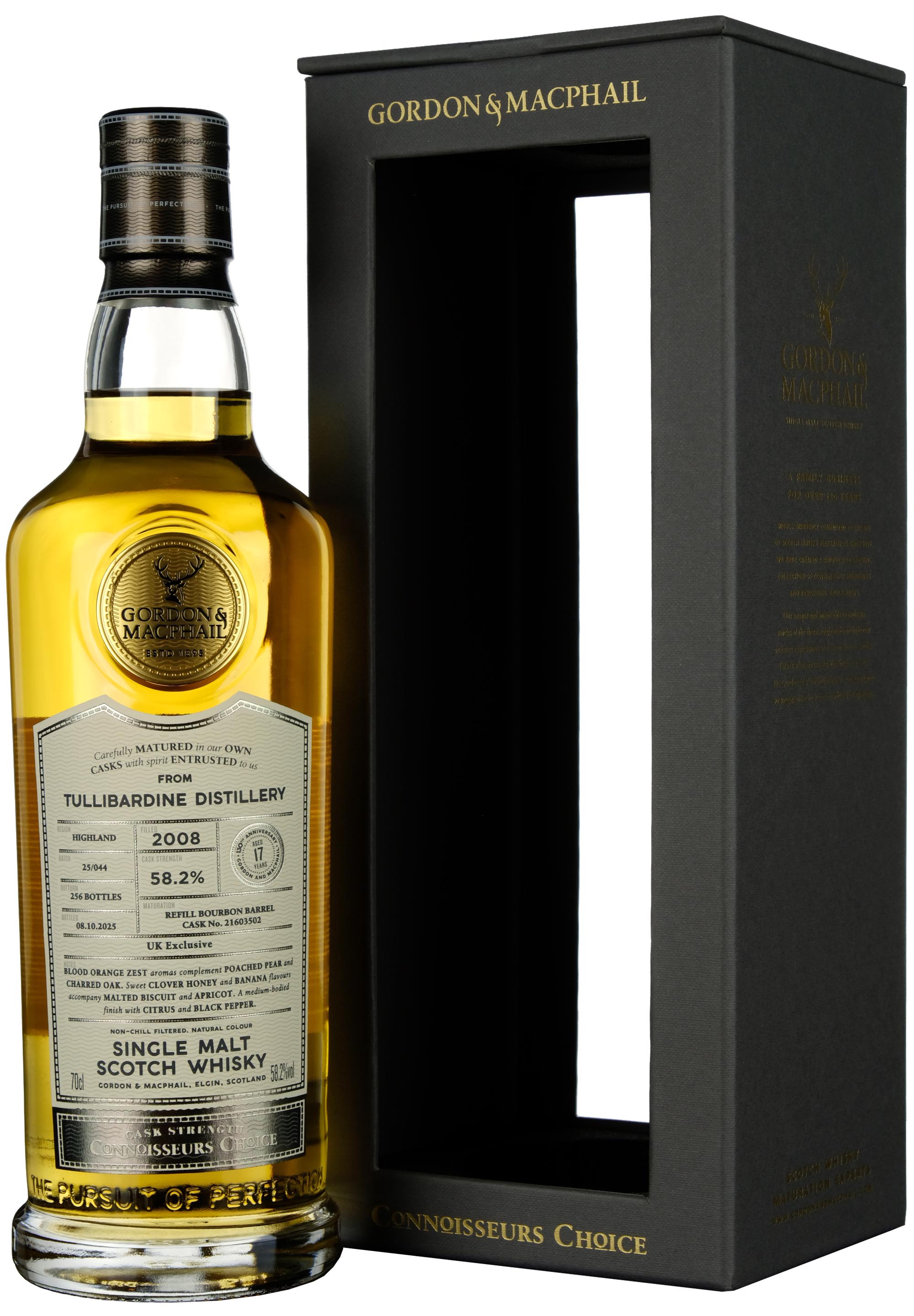Tullibardine 2008-2025 | 17 Year Old Gordon & MacPhail Connoisseurs Choice Single Cask 21603502