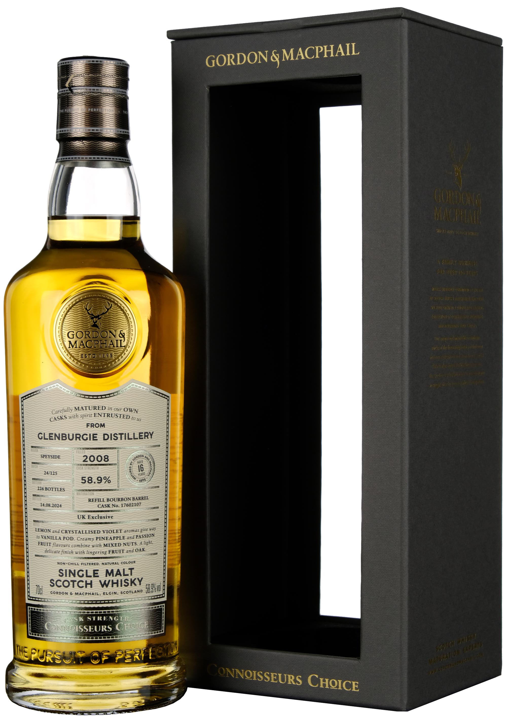 Glenburgie 2008-2024 | 16 Year Old Gordon & MacPhail Connoisseurs Choice Single Cask 17602107