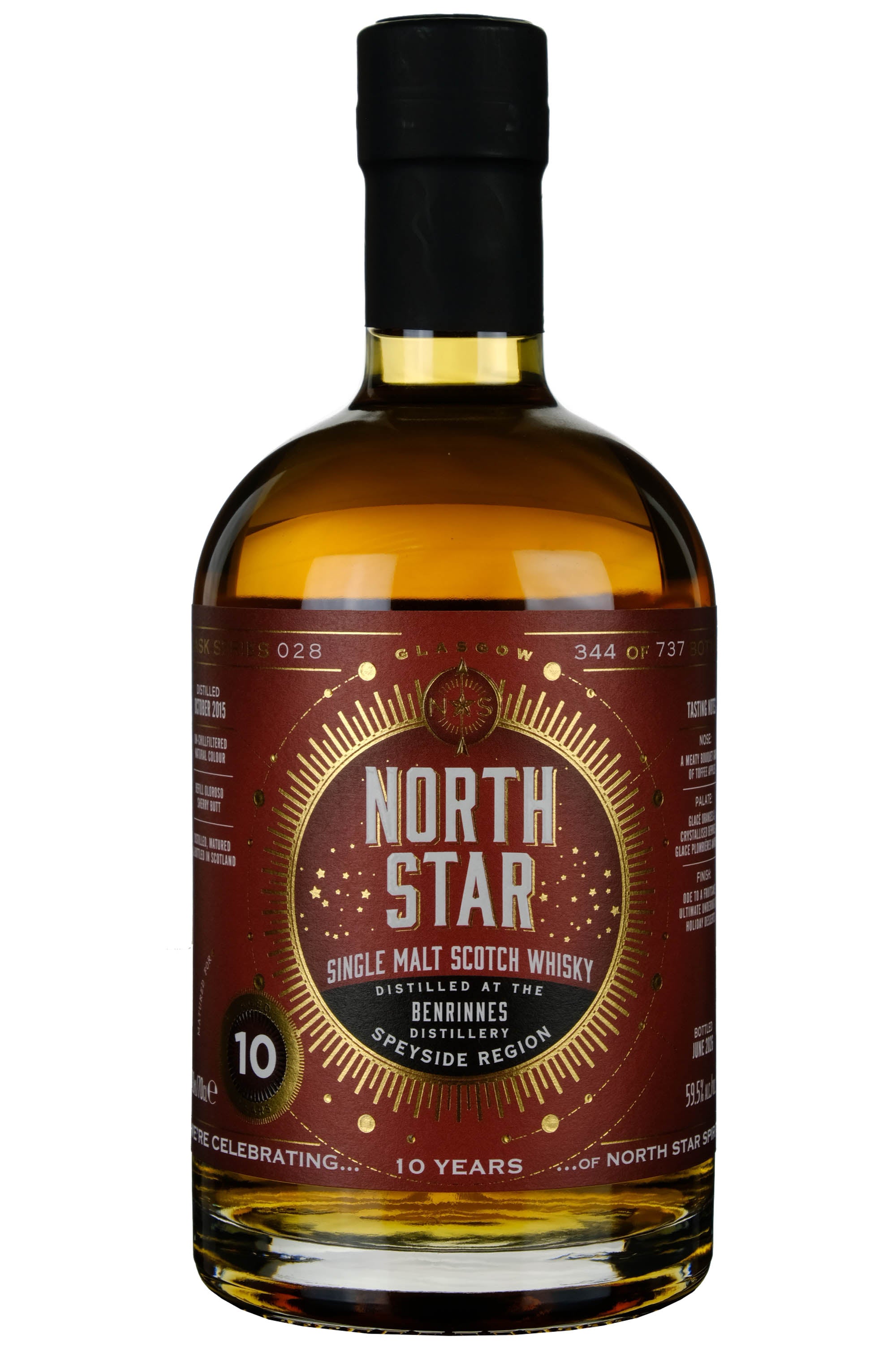 Benrinnes 2015-2026 | 10 Year Old North Star Spirits Series 28