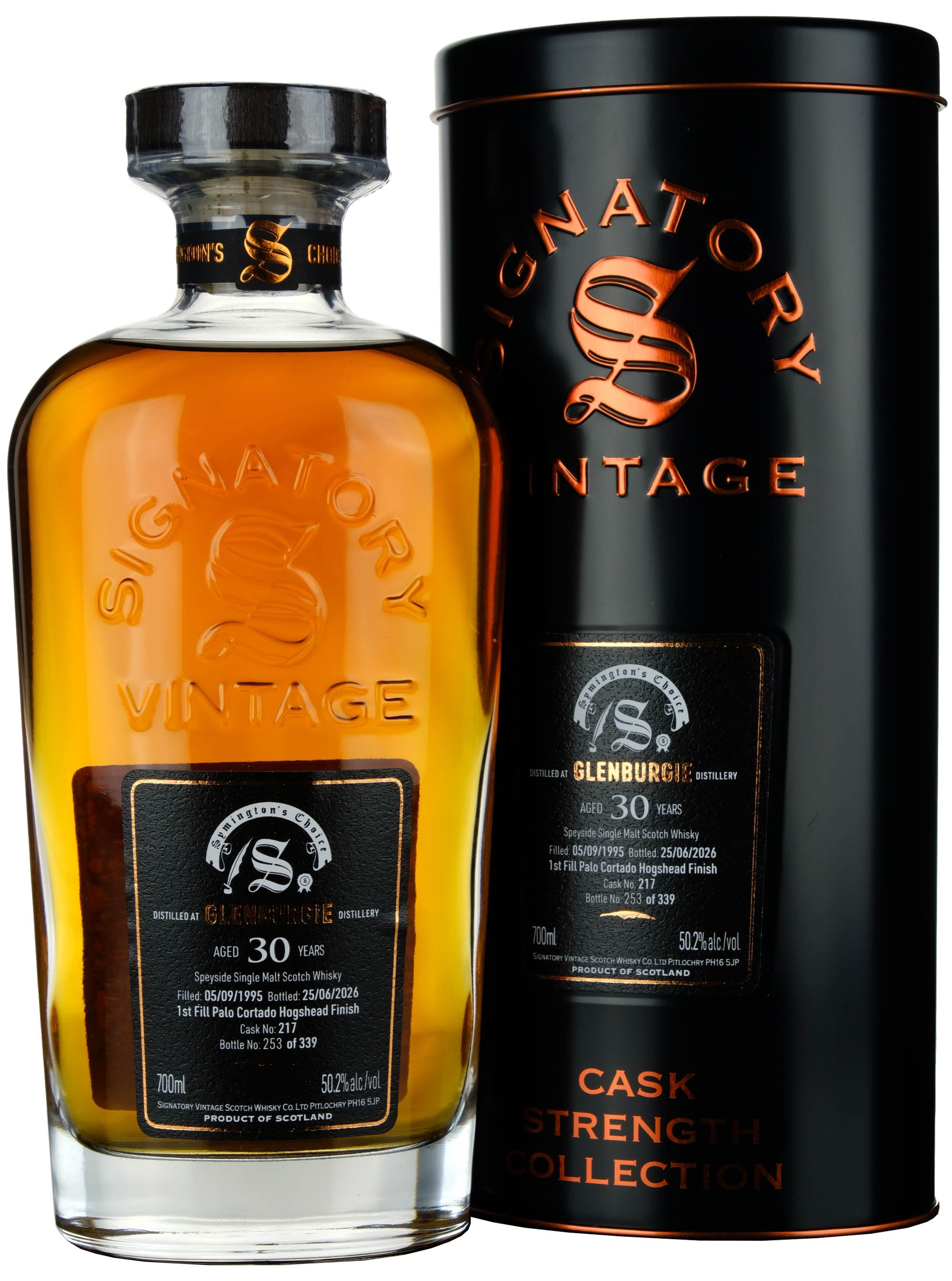 Glenburgie 1995-2026 | 30 Year Old Signatory Vintage Symington's Choice Single Cask 217
