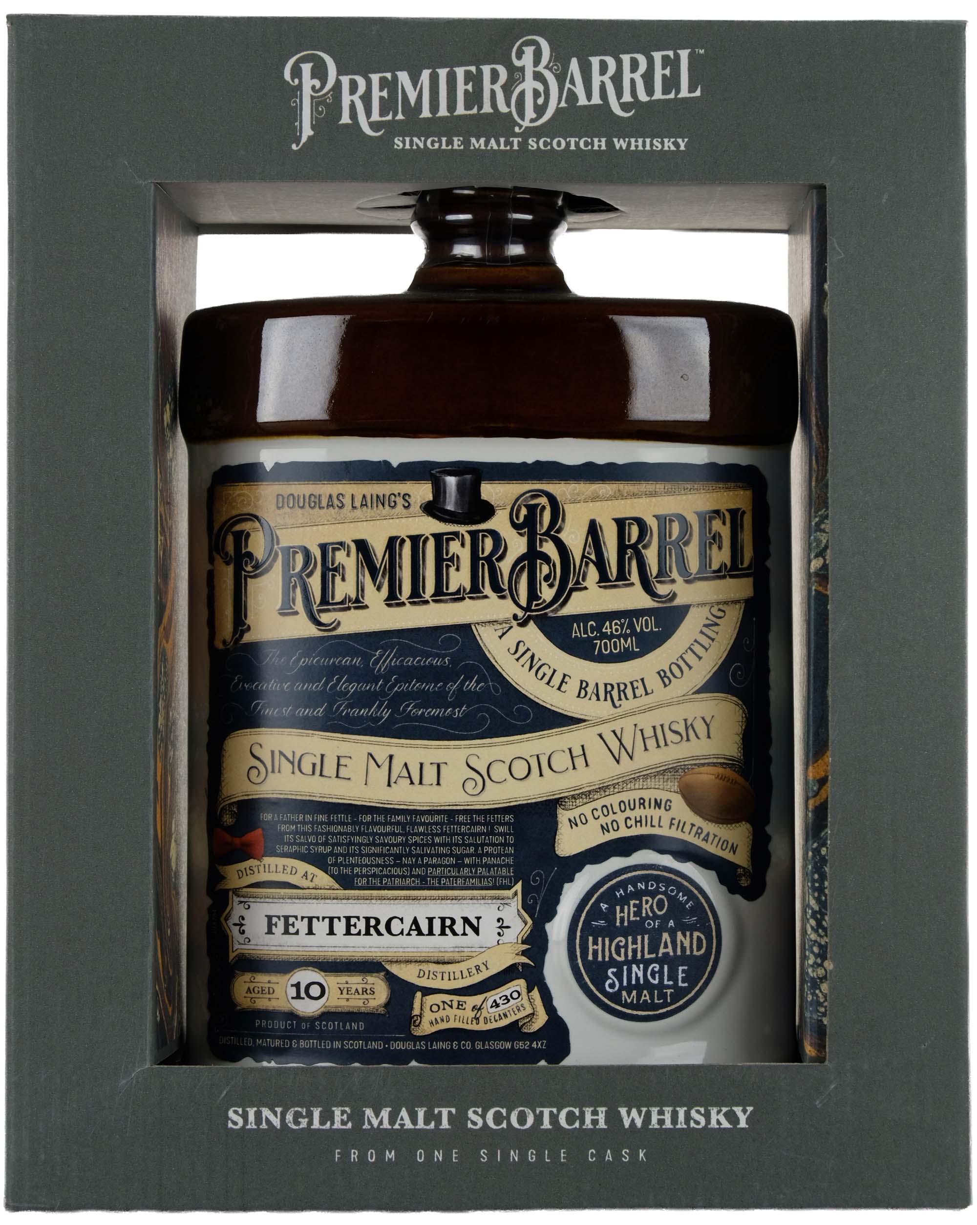 Fettercairn 2012 | 10 Year Old Douglas Laing Premier Barrel Single Cask Fathers Days 2023
