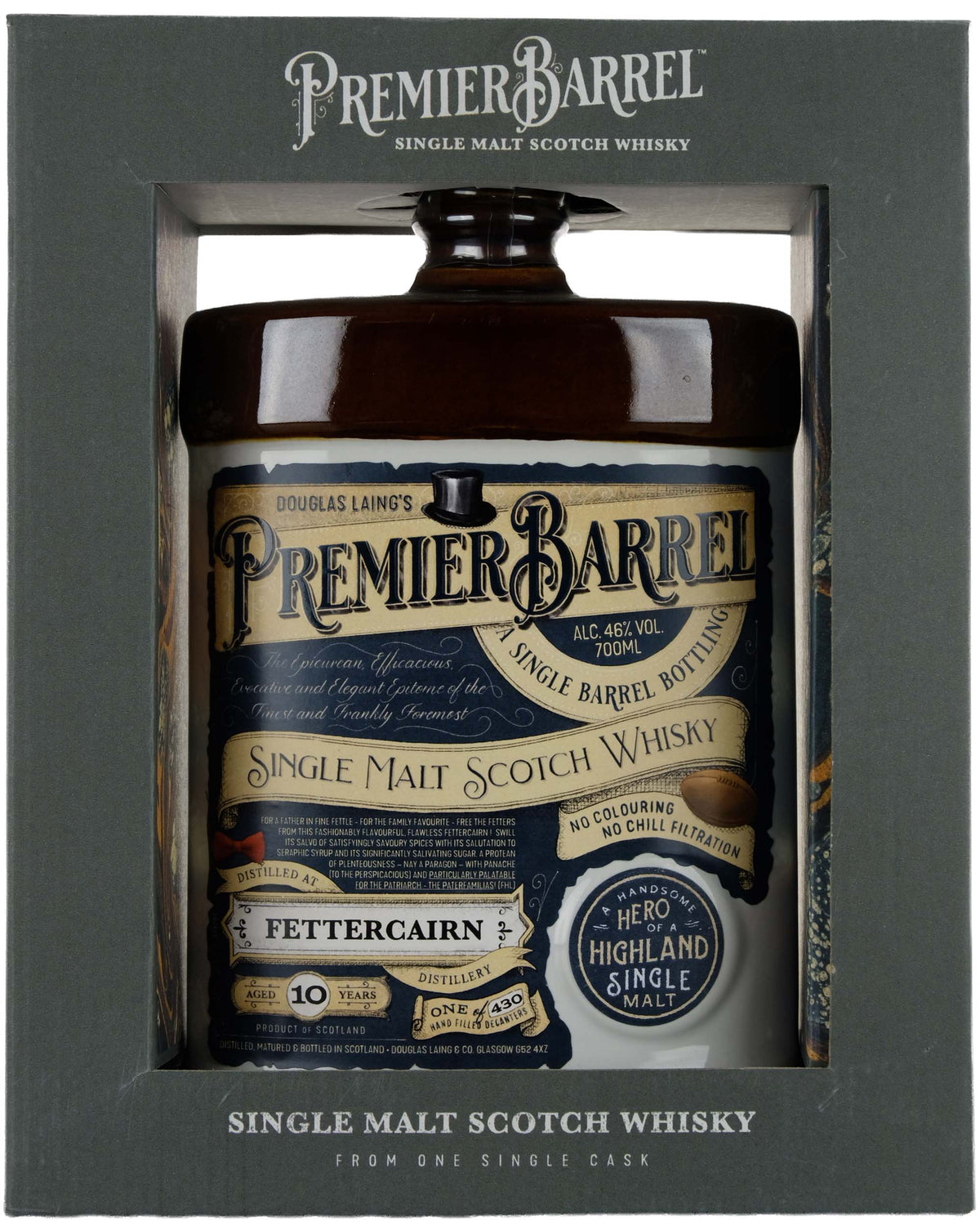 Fettercairn 2012 | 10 Year Old Douglas Laing Premier Barrel Single Cask Fathers Days 2023