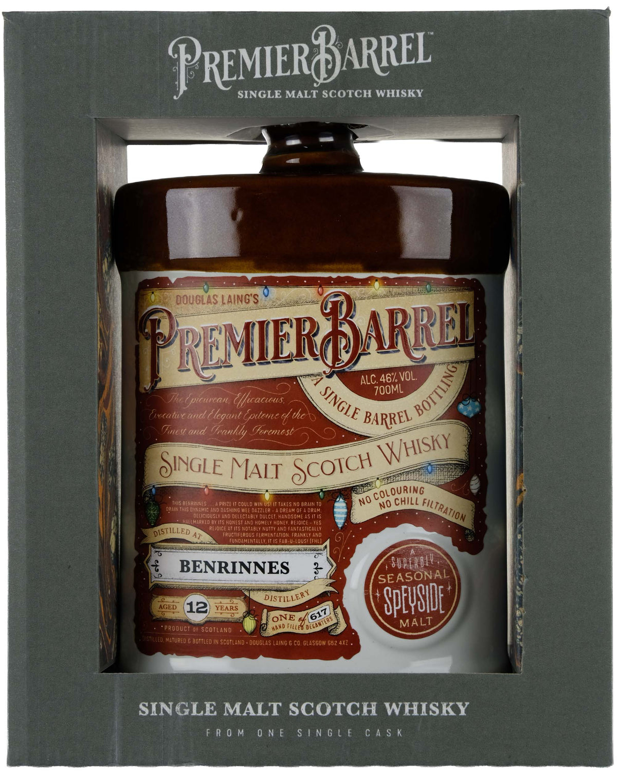 Benrinnes 2011 | 12 Year Old Douglas Laing Premier Barrel Single Cask Xmas 2023