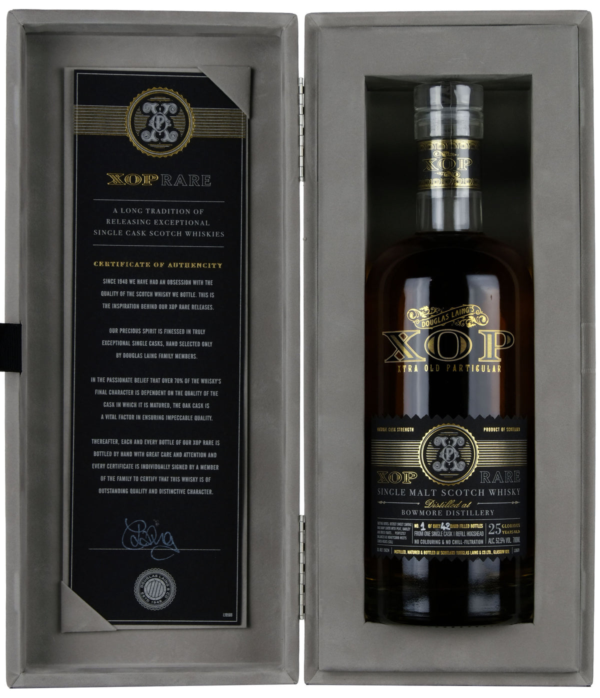 Bowmore 1996-2022 | 25 Year Old Douglas Laing XOP Rare Platinum Single Cask DL15624