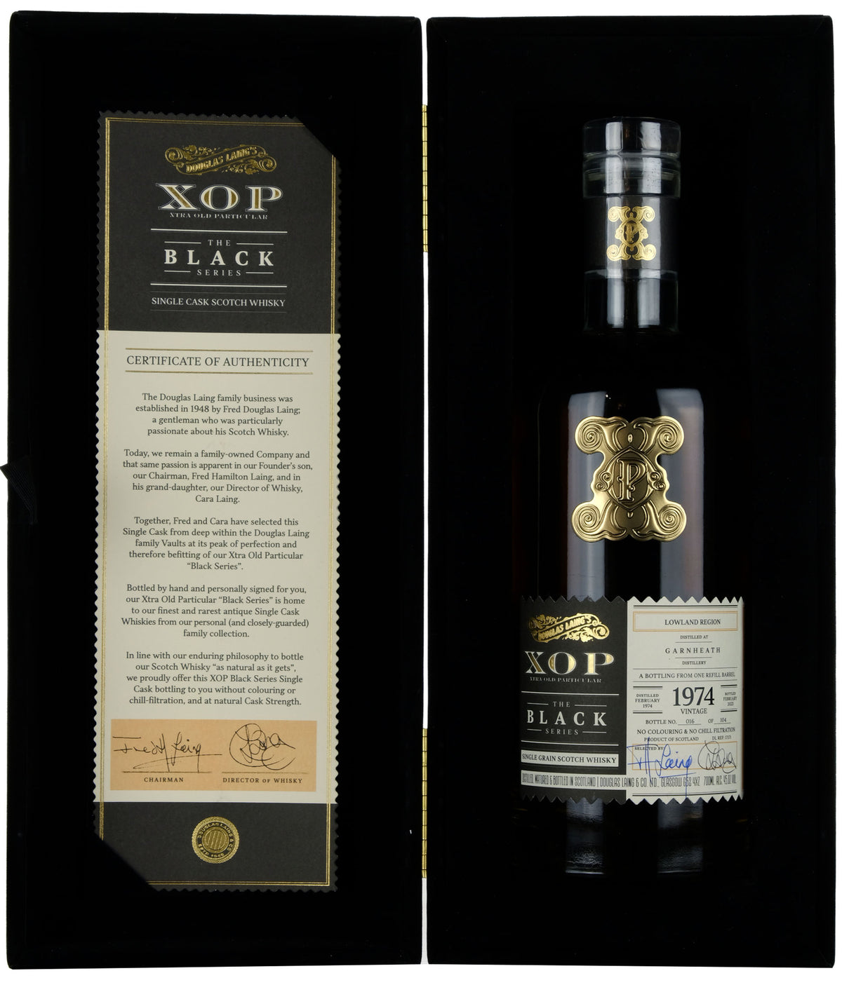 Garnheath 1974-2023 | 49 Year Old Douglas Laing XOP Black Single Cask DL17171