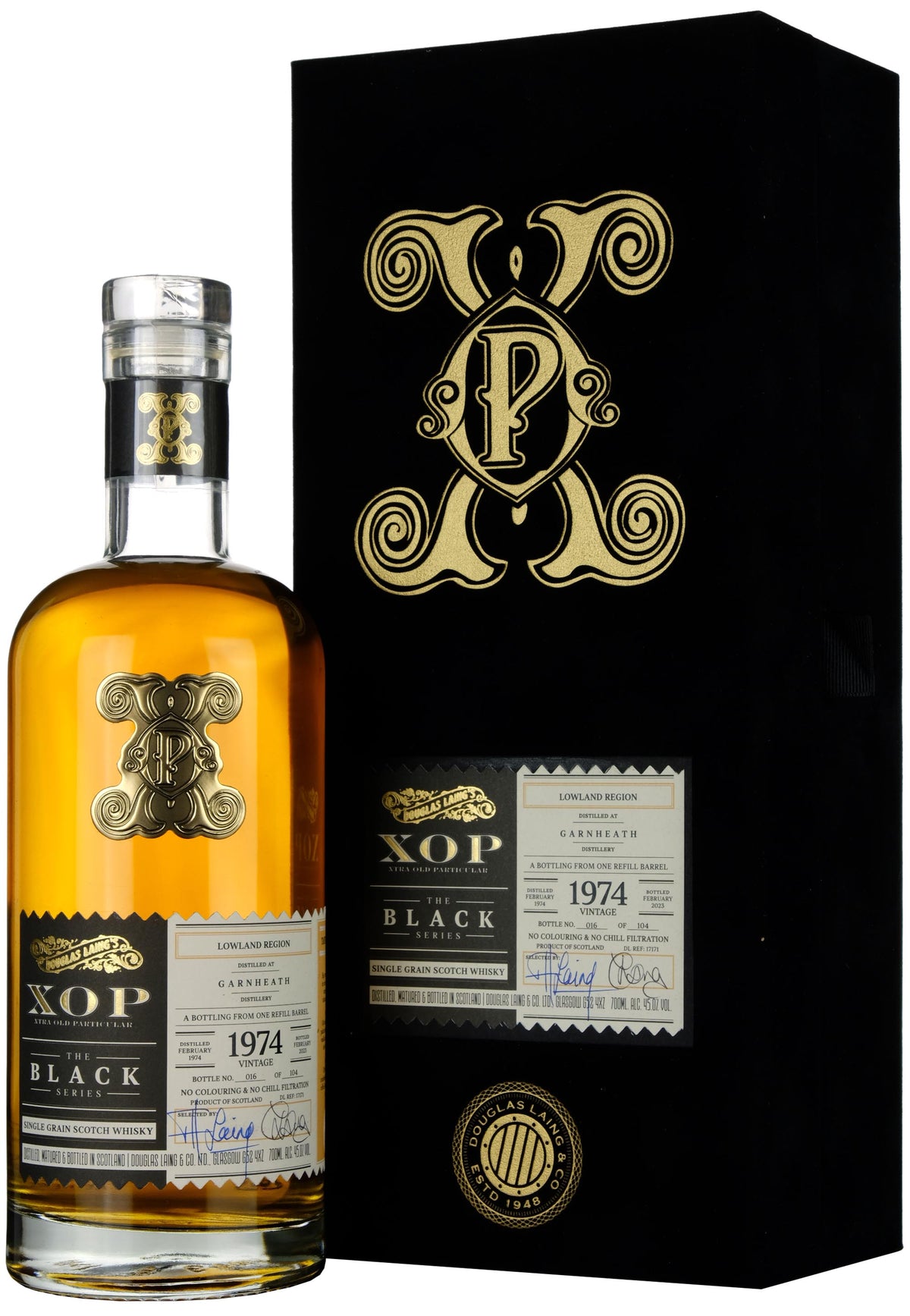 Garnheath 1974-2023 | 49 Year Old Douglas Laing XOP Black Single Cask DL17171
