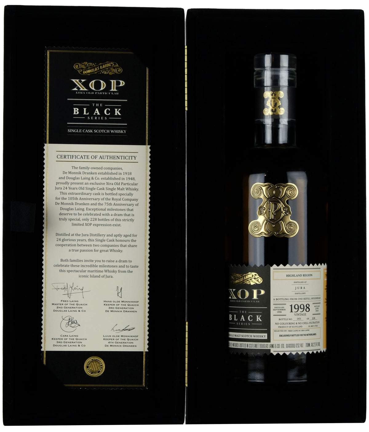 Jura 1998-2023 | 24 Year Old Douglas Laing XOP Black Single Cask DL17355
