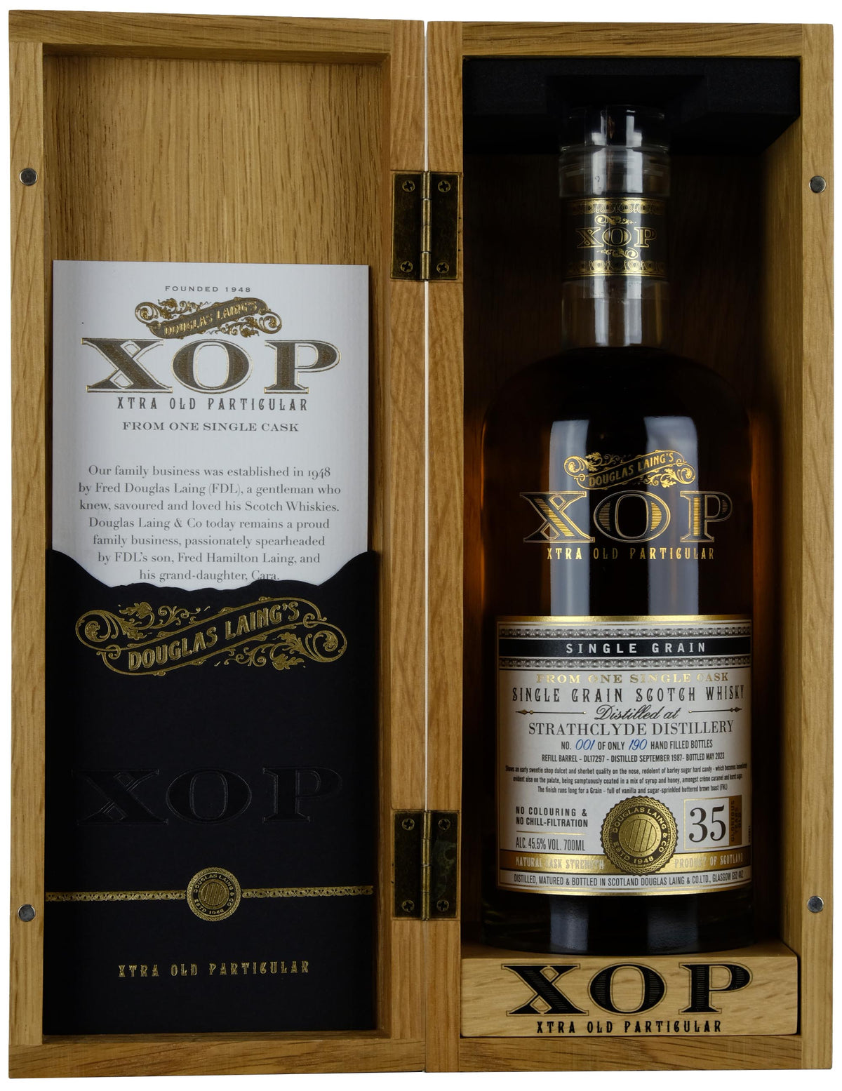 Strathclyde 1987-2023 | 35 Year Old Douglas Laing XOP Single Cask DL17297