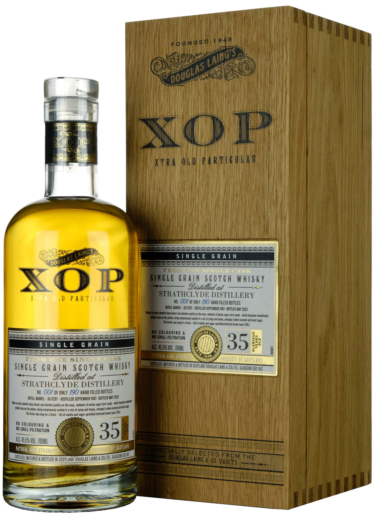 Strathclyde 1987-2023 | 35 Year Old Douglas Laing XOP Single Cask DL17297