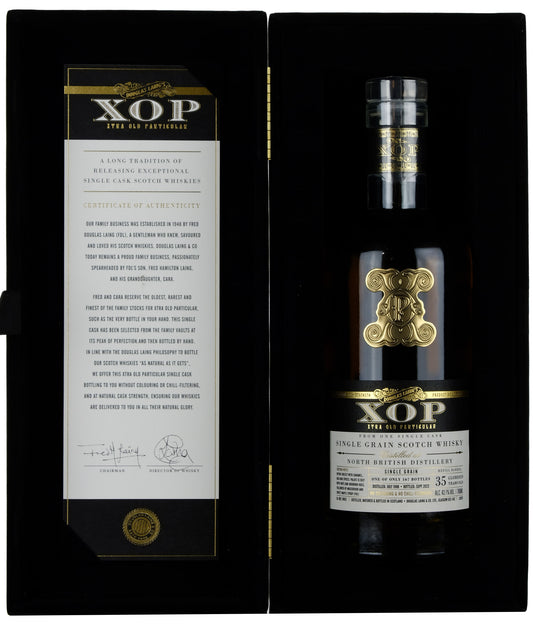 North British 1988-2023 | 35 Year Old Douglas Laing XOP Black Single Cask DL18162