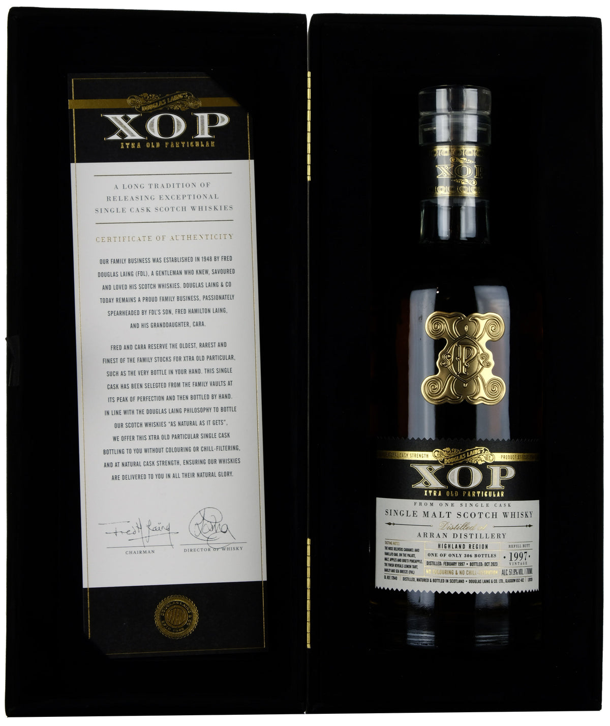 Arran 1997-2023 | 26 Year Old Douglas Laing XOP Black Single Cask DL17849