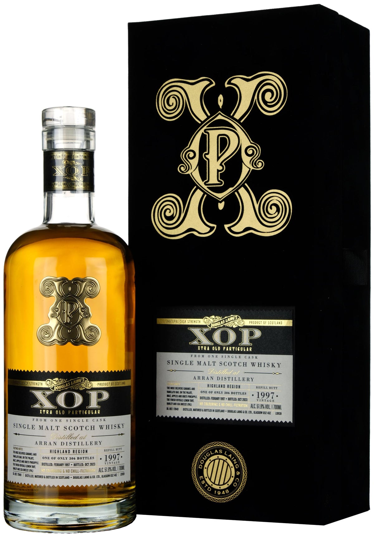 Arran 1997-2023 | 26 Year Old Douglas Laing XOP Black Single Cask DL17849