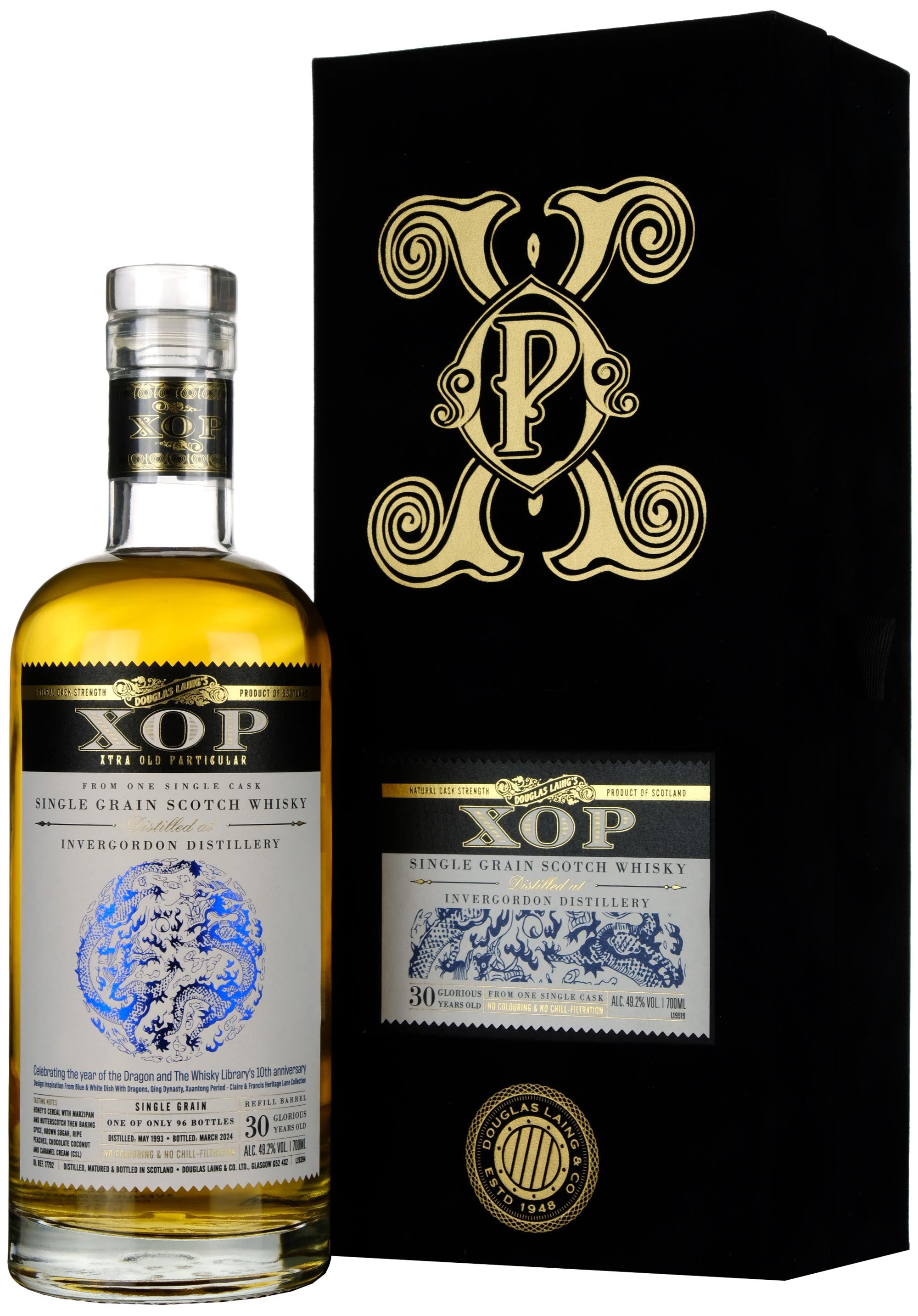 Invergordon 1993-2024 | 30 Year Old Douglas Laing XOP Black Single Cask DL17792