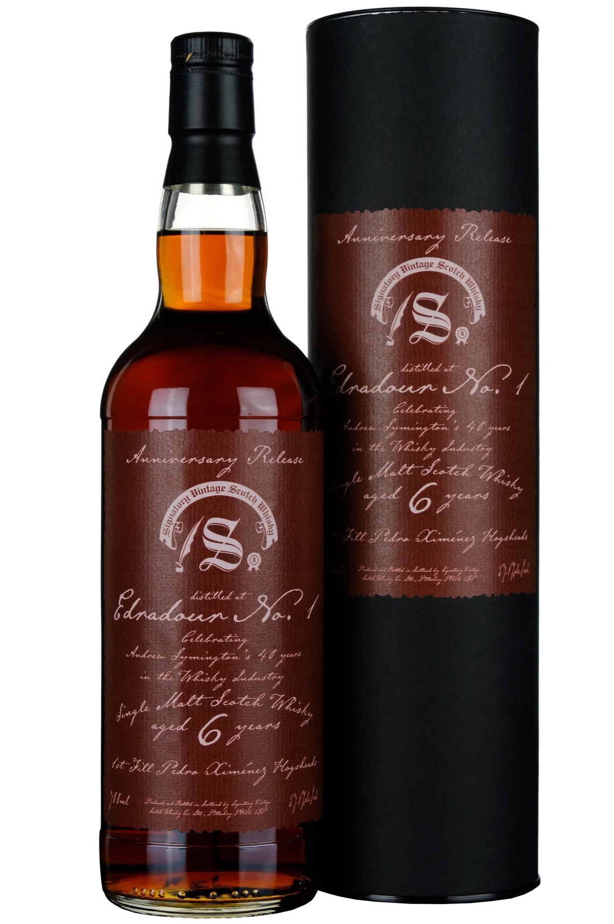 Edradour No.1 2020-2026 | 6 Year Old Andrew Symington 40th Anniversary Release 1986-2026