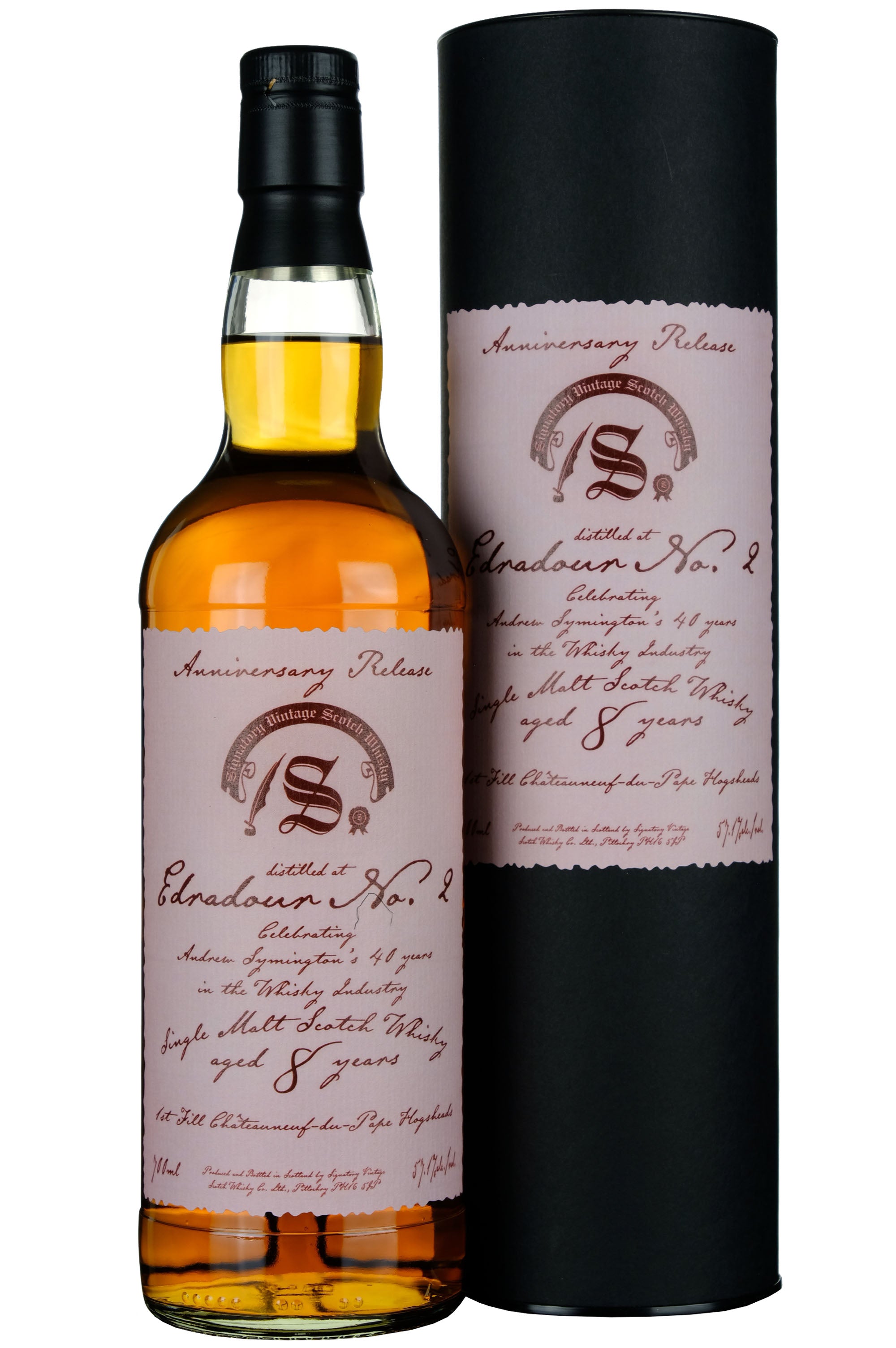Edradour No.2 2018-2026 | 8 Year Old Andrew Symington 40th Anniversary Release 1986-2026