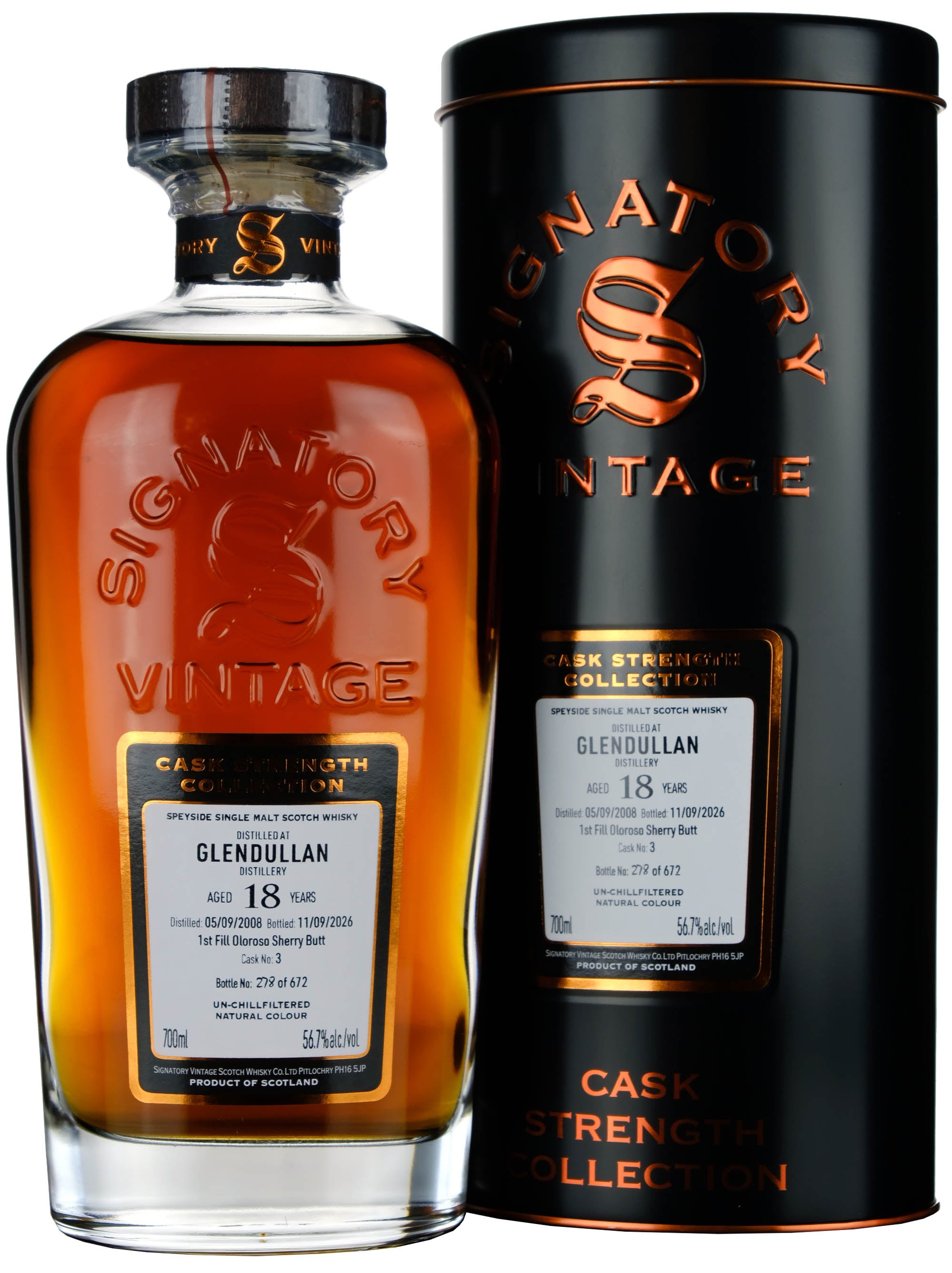 Glendullan 2008-2026 | 18 Year Old Signatory Vintage Cask Strength Collection Single Cask 3