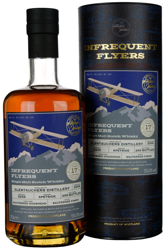 Glentauchers 2009-2026 | 17 Year Old Infrequent Flyers Single Cask 6256
