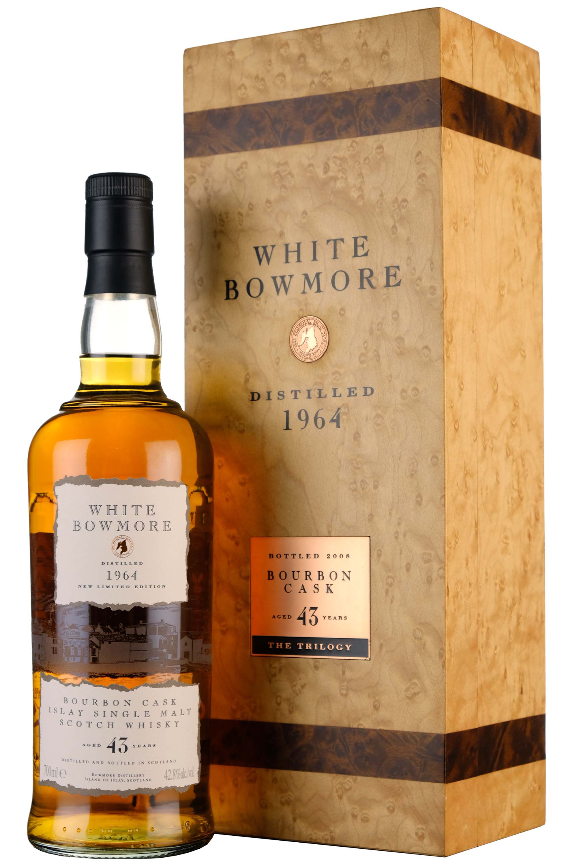 White Bowmore 1964-2008 | 43 Year Old Trilogy Series