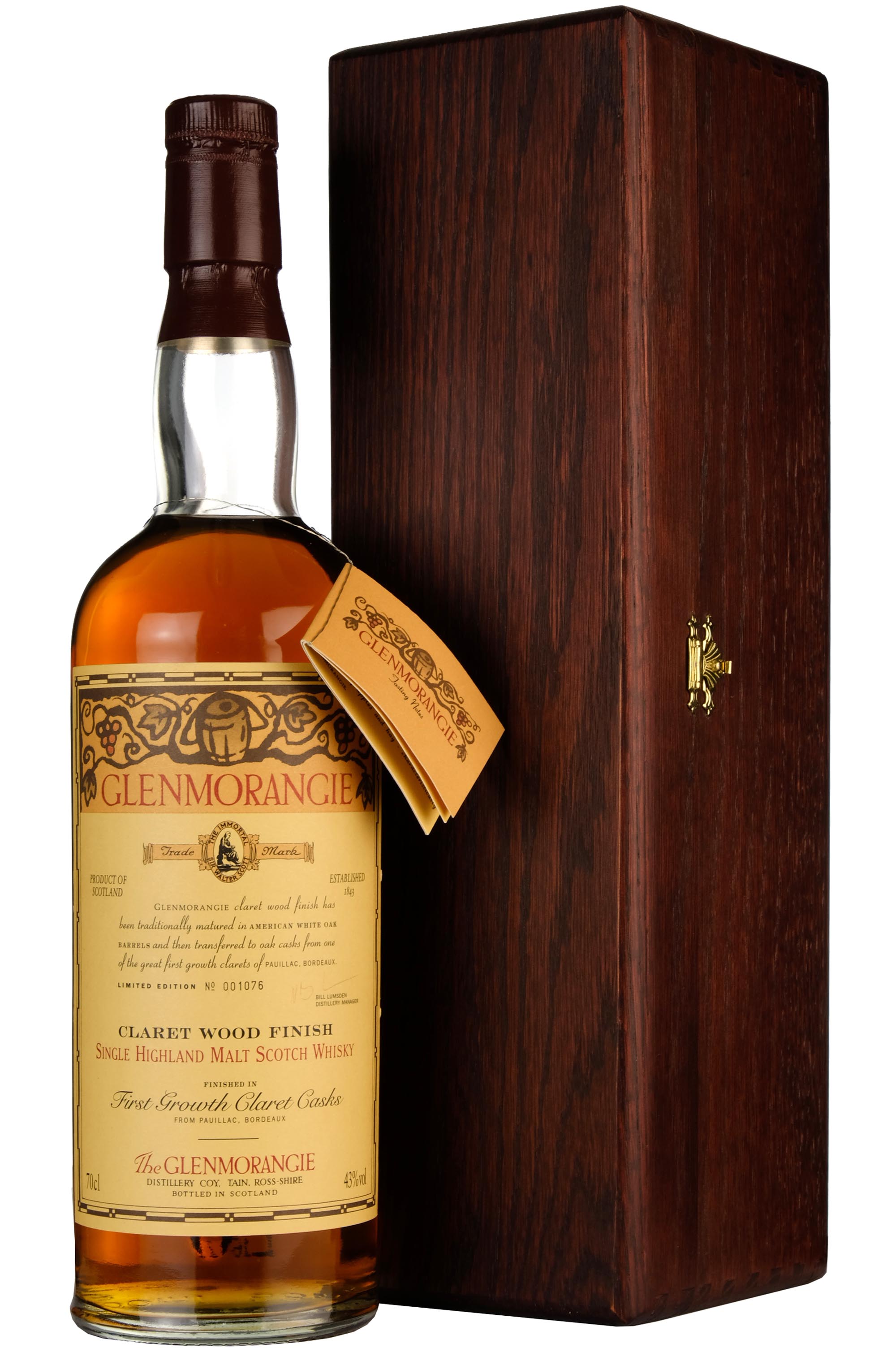 Glenmorangie Claret Wood 1990 Release