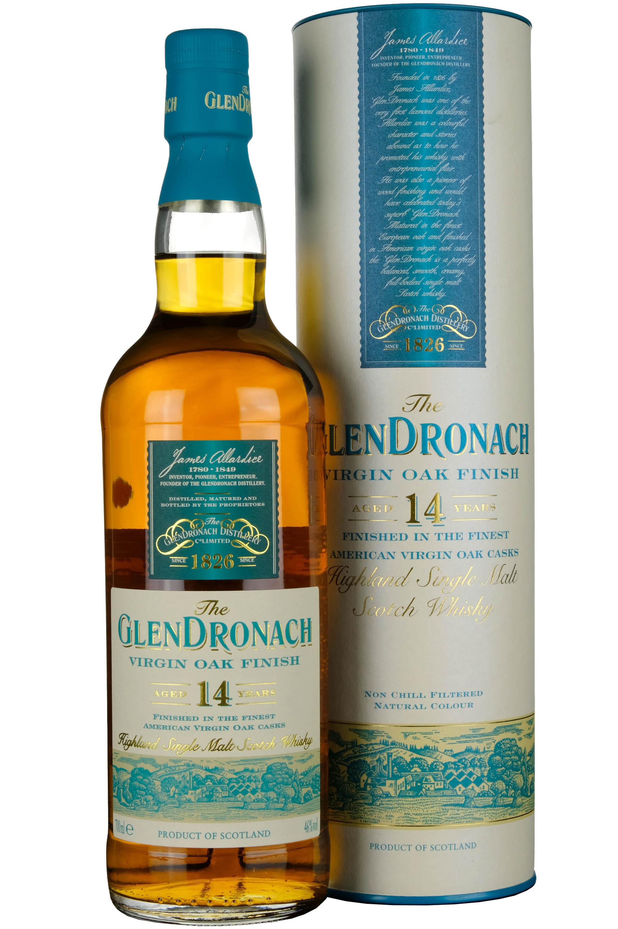 Glendronach 14 Year Old Virgin Oak Finish Bottled 2016