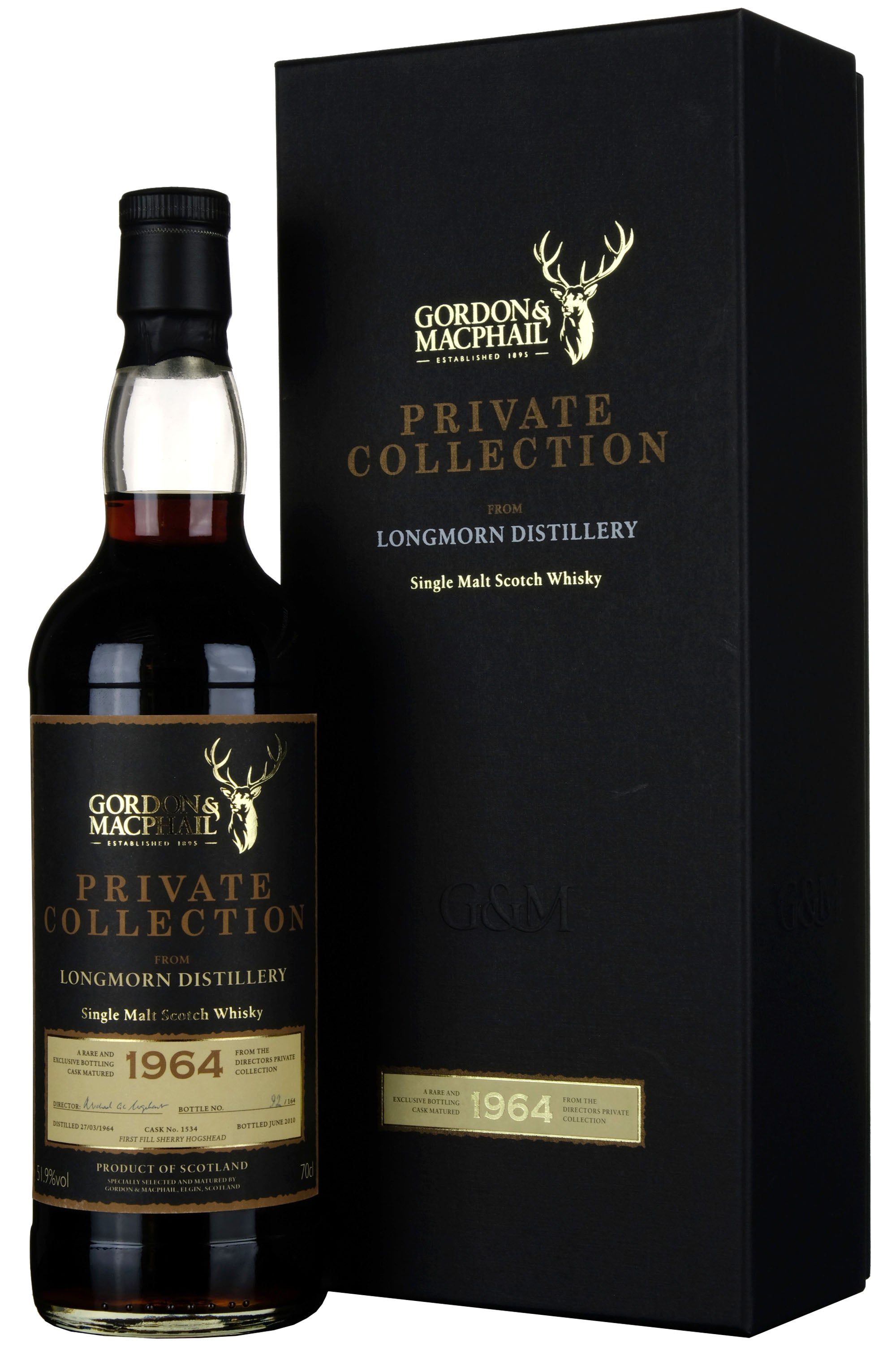 Longmorn 1964-2010 | 46 Year Old Gordon & MacPhail Private Collection Single Cask 1534