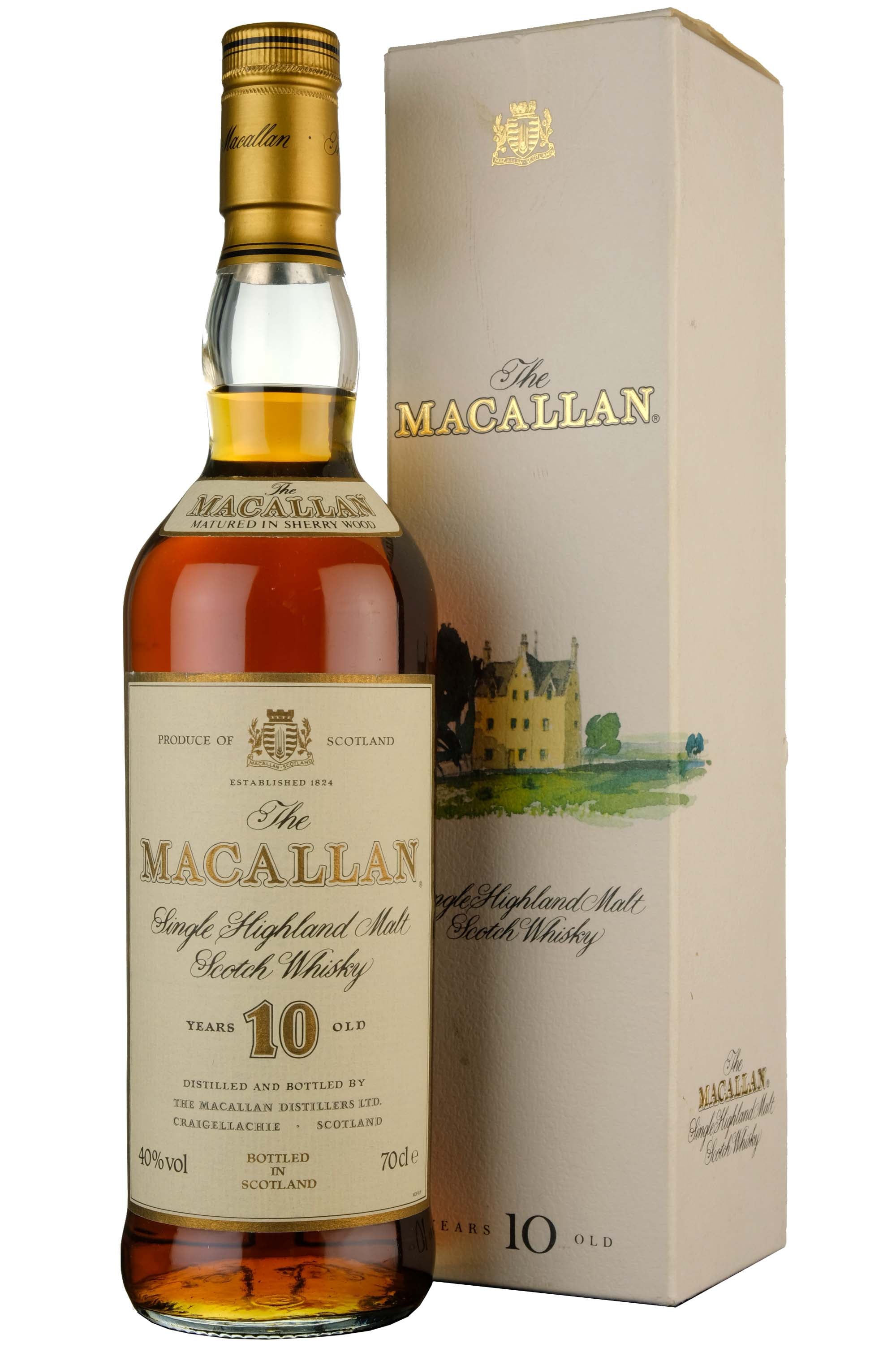 Macallan 10 Year Old Sherry Cask 1990s