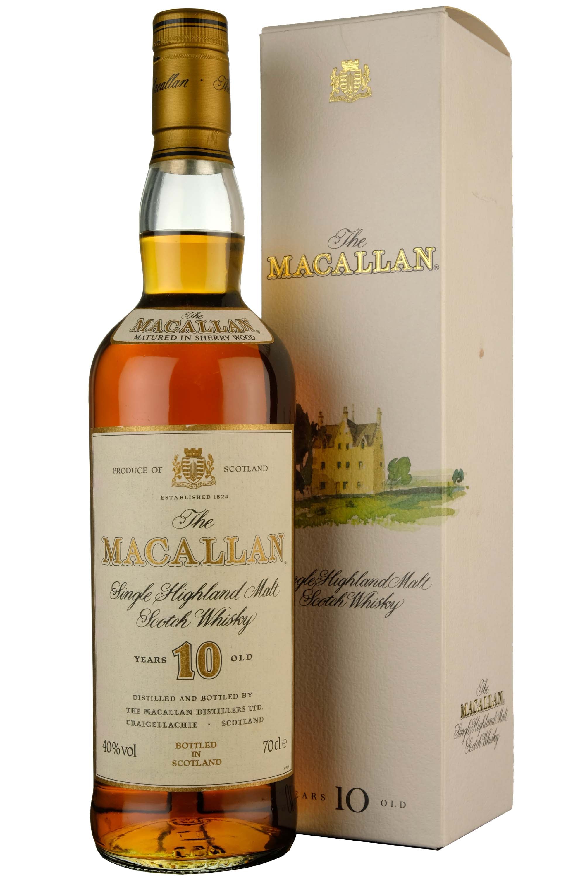 Macallan 10 Year Old Sherry Cask 1990s