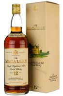 Macallan 12 Year Old 1980s 1 Litre