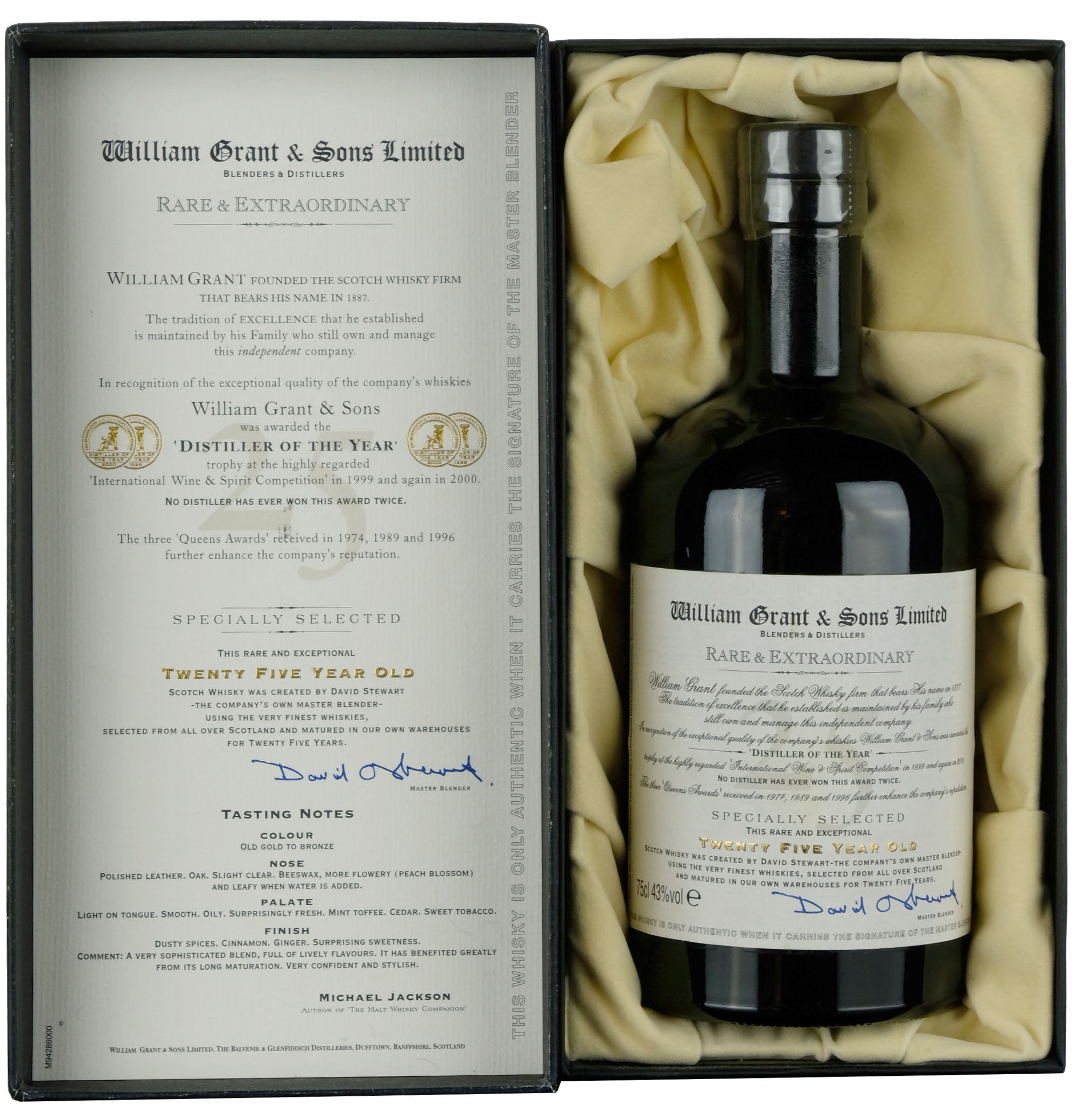 William Grant & Sons Rare & Extraordinary 25 Year Old